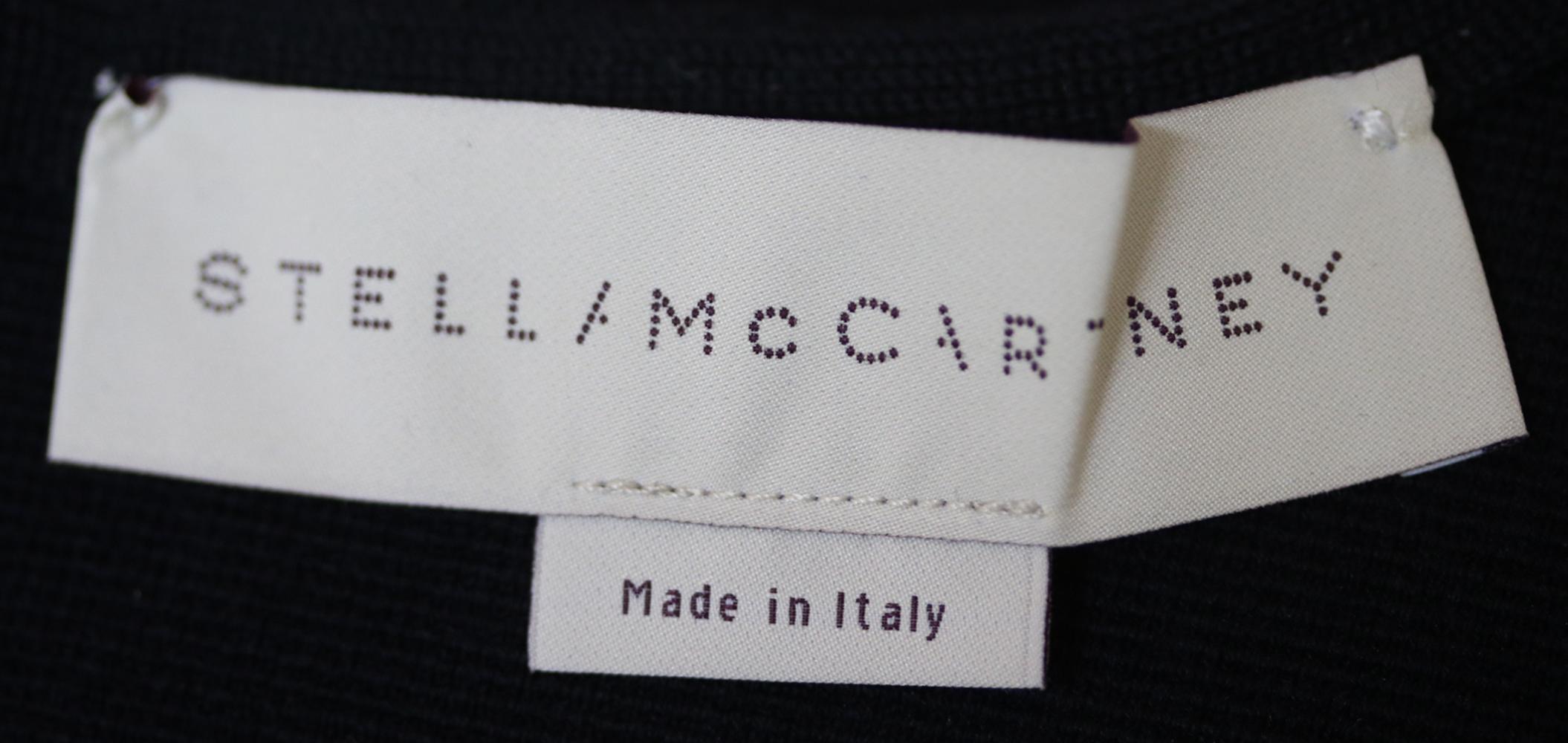 Stella McCartney Zip-Embellished Stretch Wool-Blend Mini Dress For Sale ...