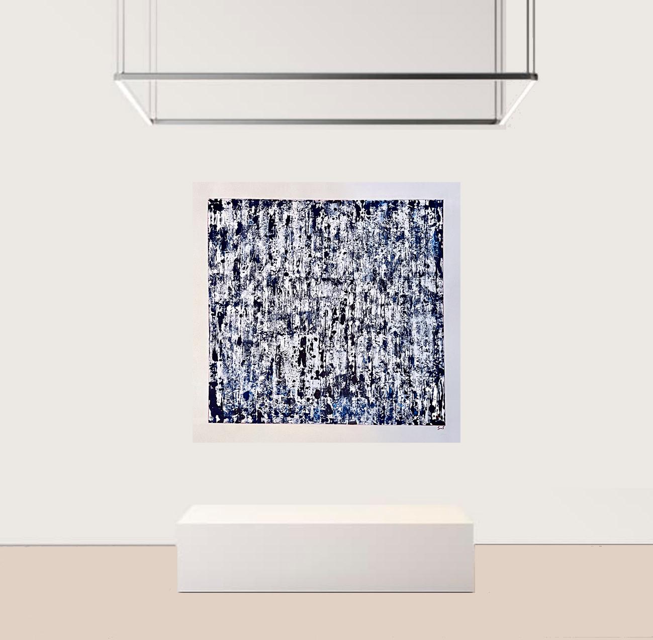 Stella Michaels Houses of the Holy IX, Abstract Expressionism, enamel