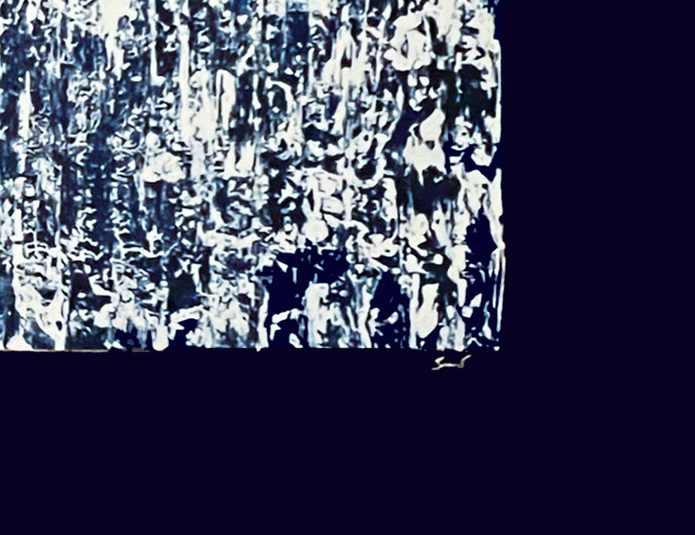 Houses of the Holy XI, Abstract Expressionism, enamel and acrylic on canvas 2017 1