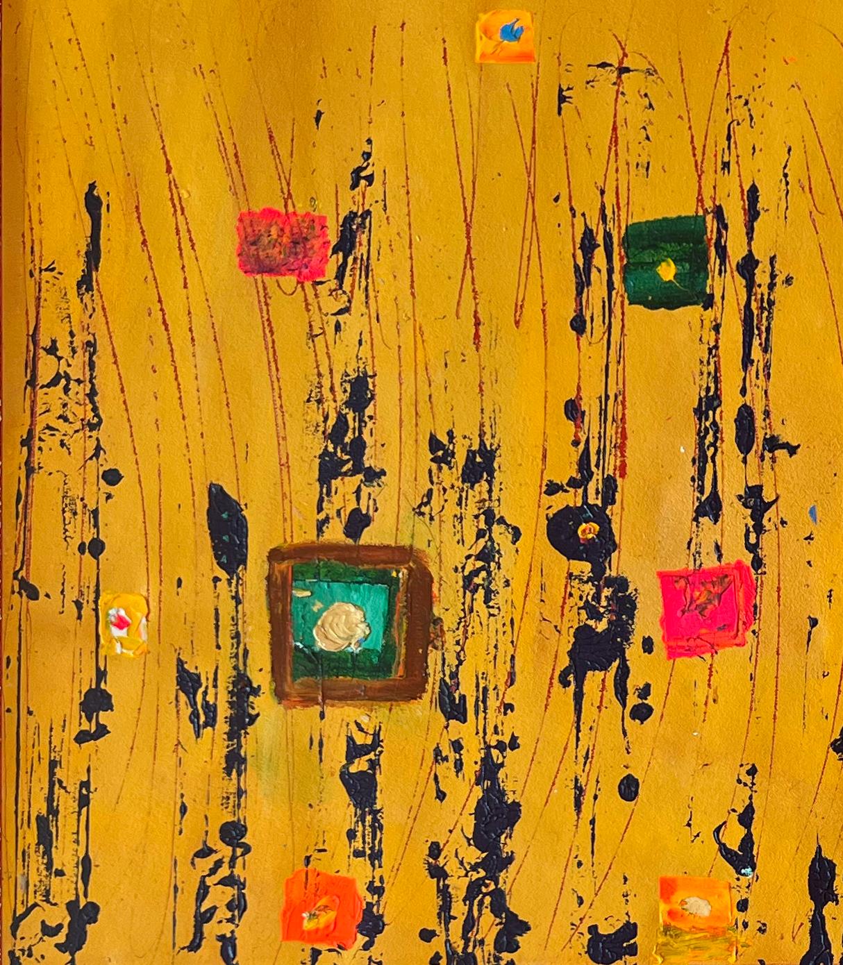 Stella Michaels - Noise inside my Head No. 27, Geometric Pop, enamel