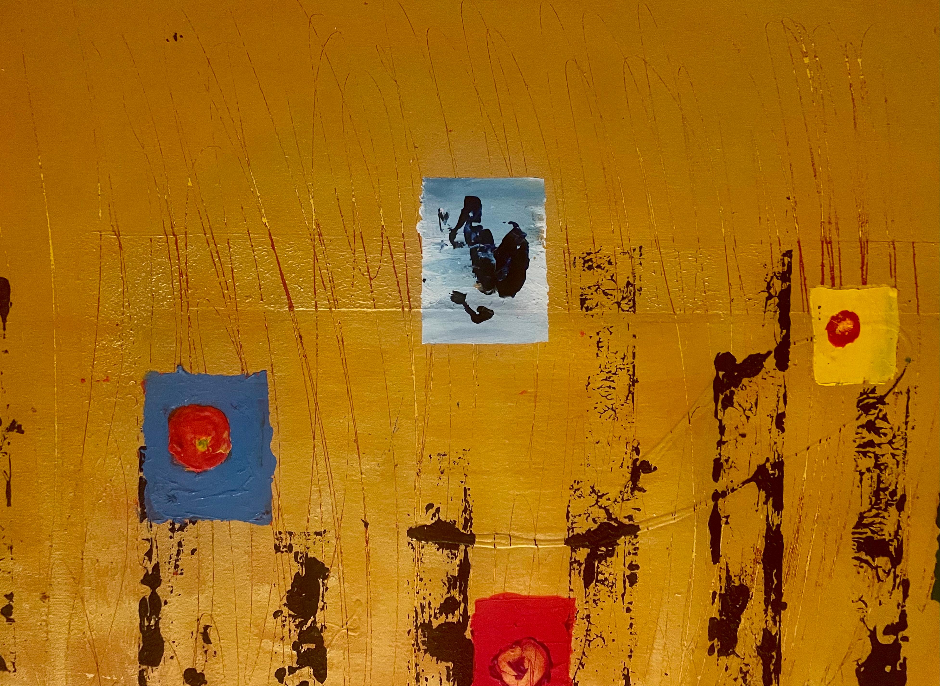 Stella Michaels - Noise inside my Head No. 13, Geometric Pop, enamel