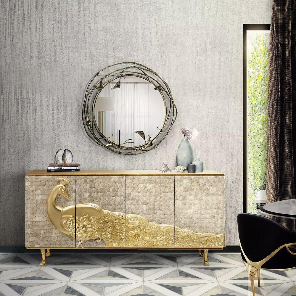 Fait main Miroir Stella en vente