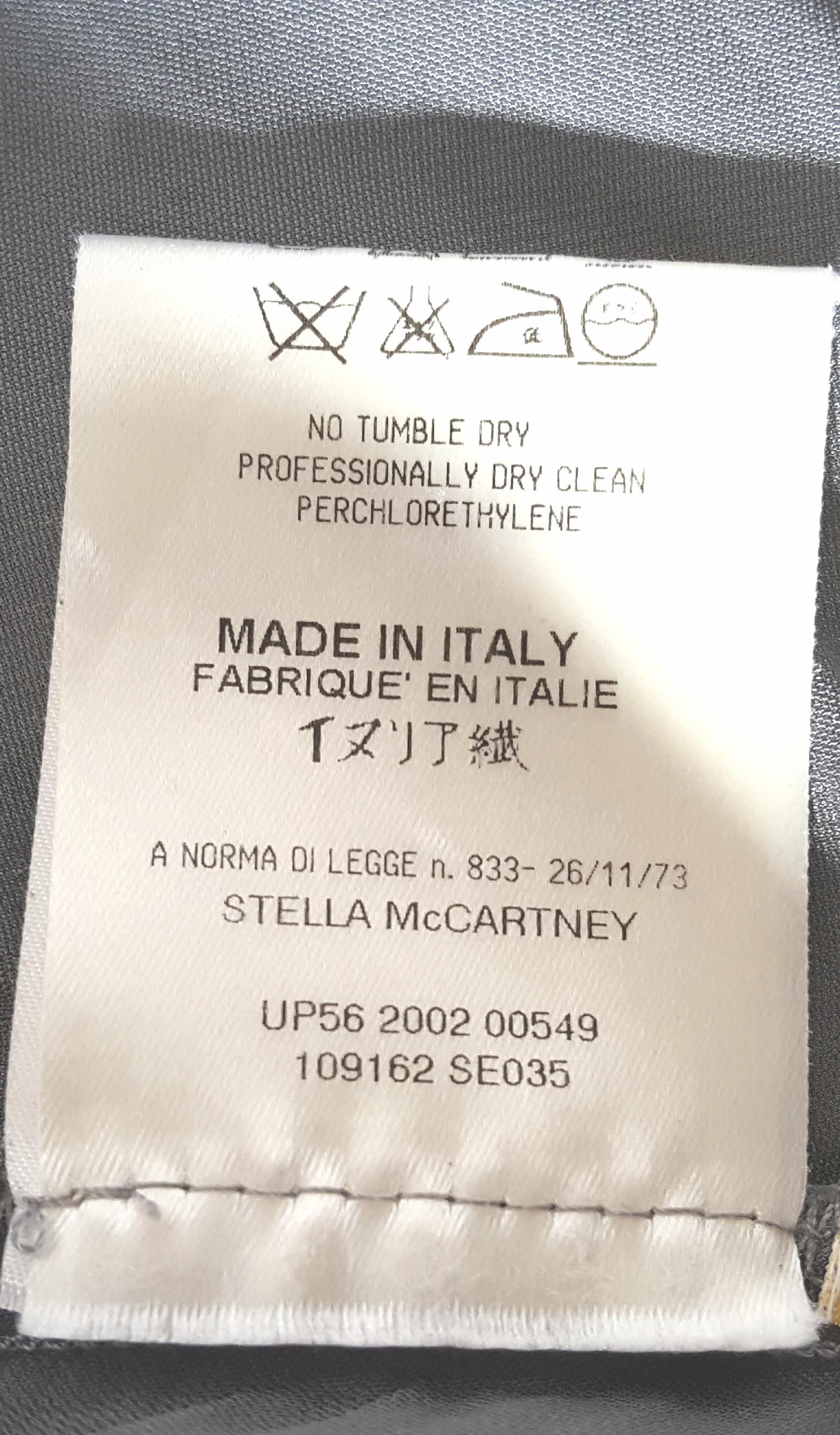 StellaMcCartney - Mini-robe disco ou bomber à épaules dénudées, imprimé satin de soie, 2003 en vente 13
