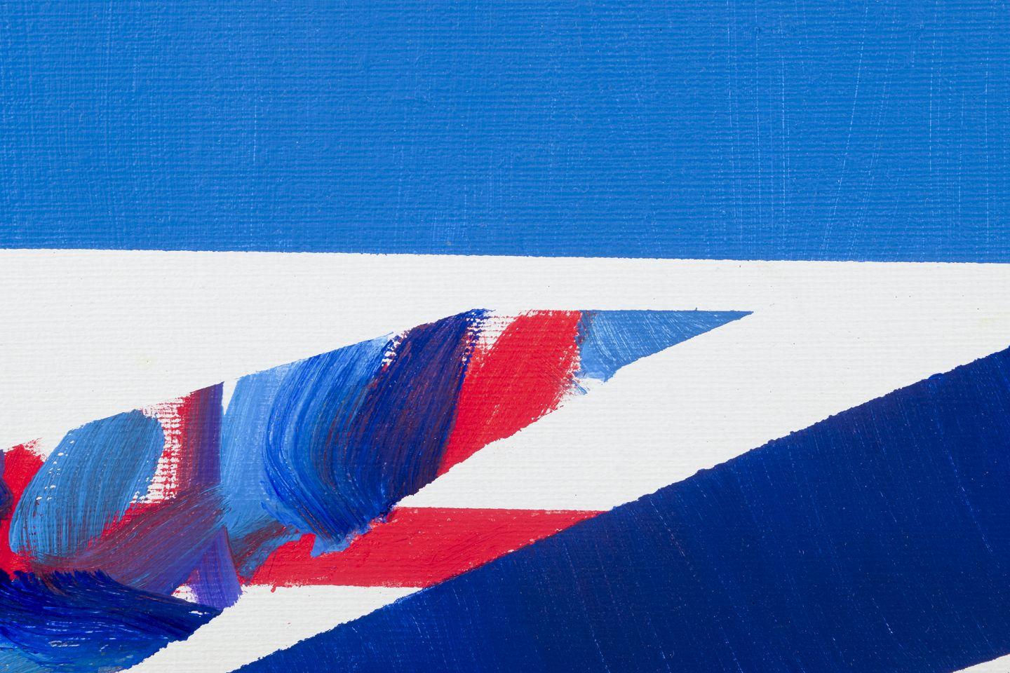 Suédois Stellan Kristensson, artiste suédois répertorié. Huile sur toile. Composition abstraite. en vente