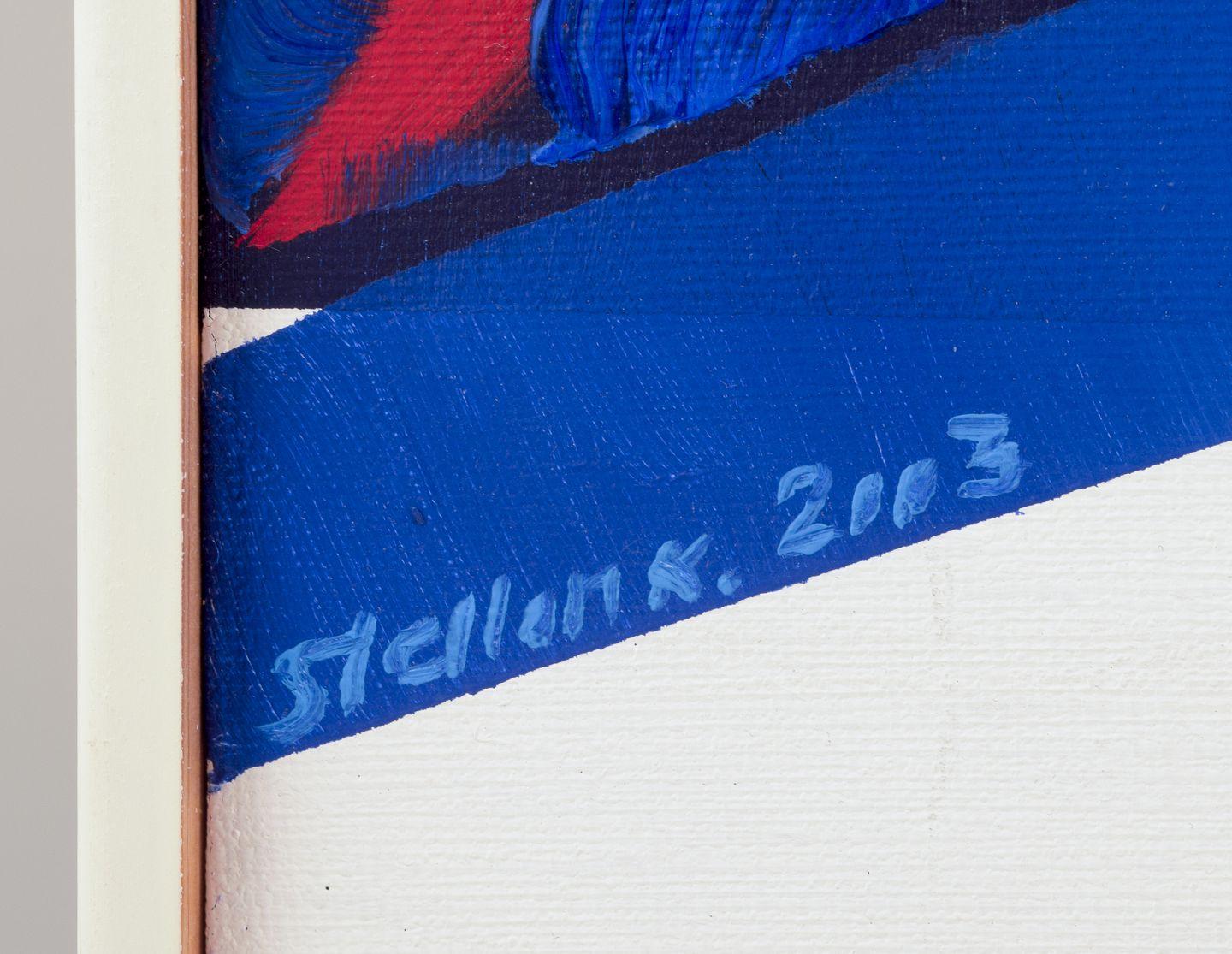 Stellan Kristensson, artiste suédois répertorié. Huile sur toile. Composition abstraite. Excellent état - En vente à København, Copenhagen