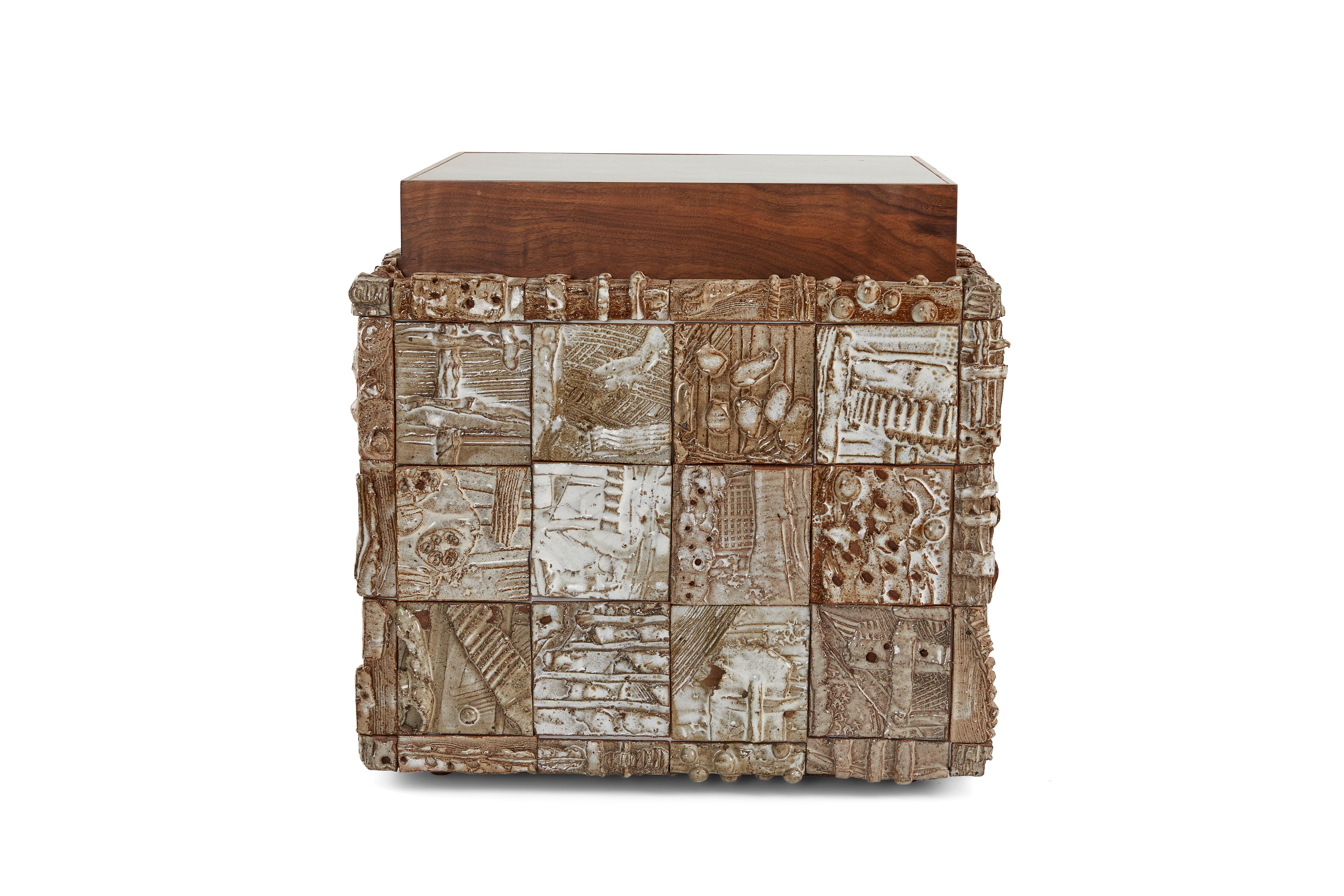Modern Stellar Cube Side Table by Egg Designs
