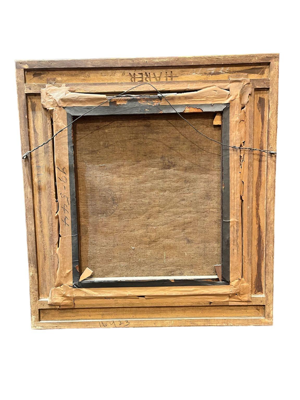 Stellar Frederick Harer Gold Gilt Wood Frame Circa 1920-1930’s For Sale 4