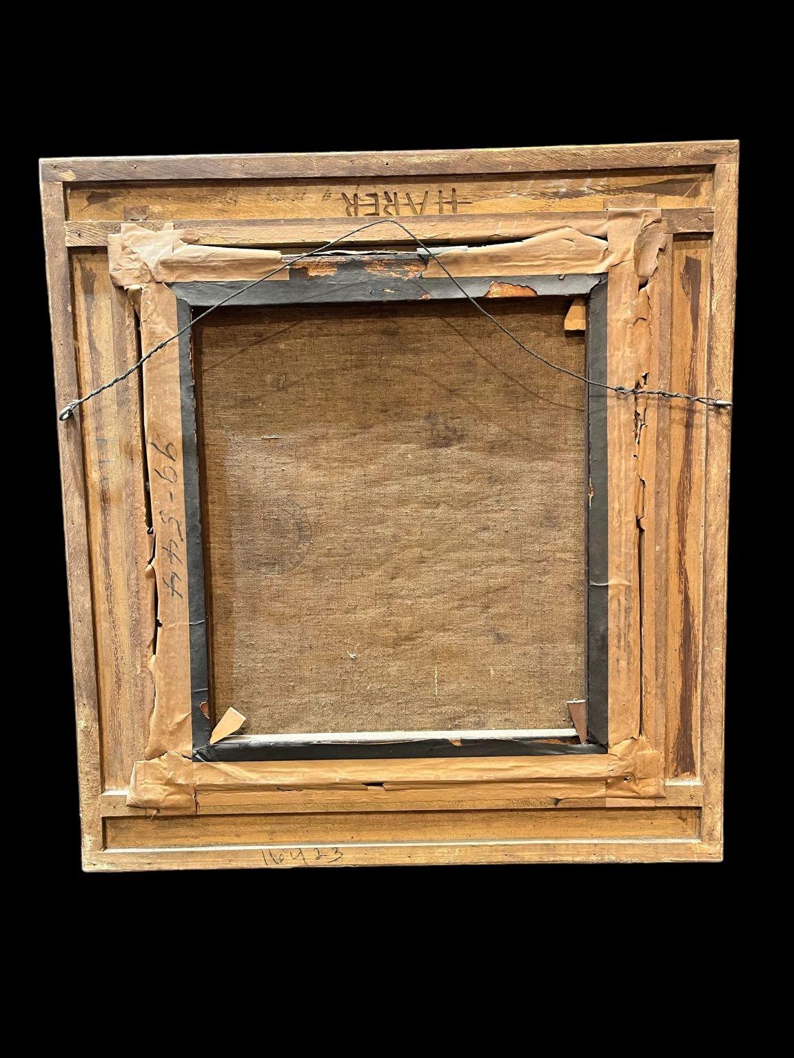 Stellar Frederick Harer Gold Gilt Wood Frame Circa 1920-1930’s For Sale 3