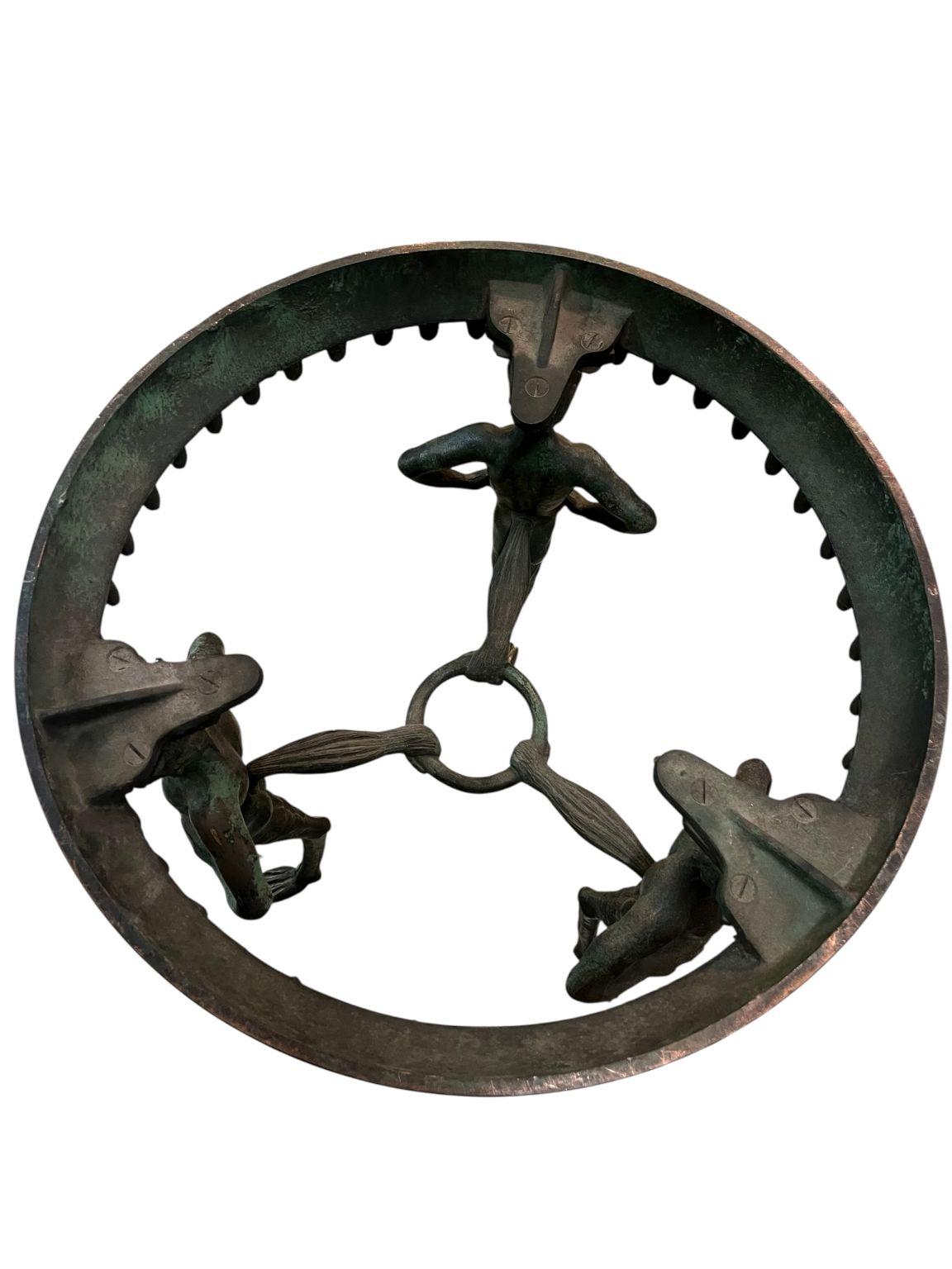 Stellar Grand Tour Bronze And Marble Table Circa 1910-1920 For Sale 1