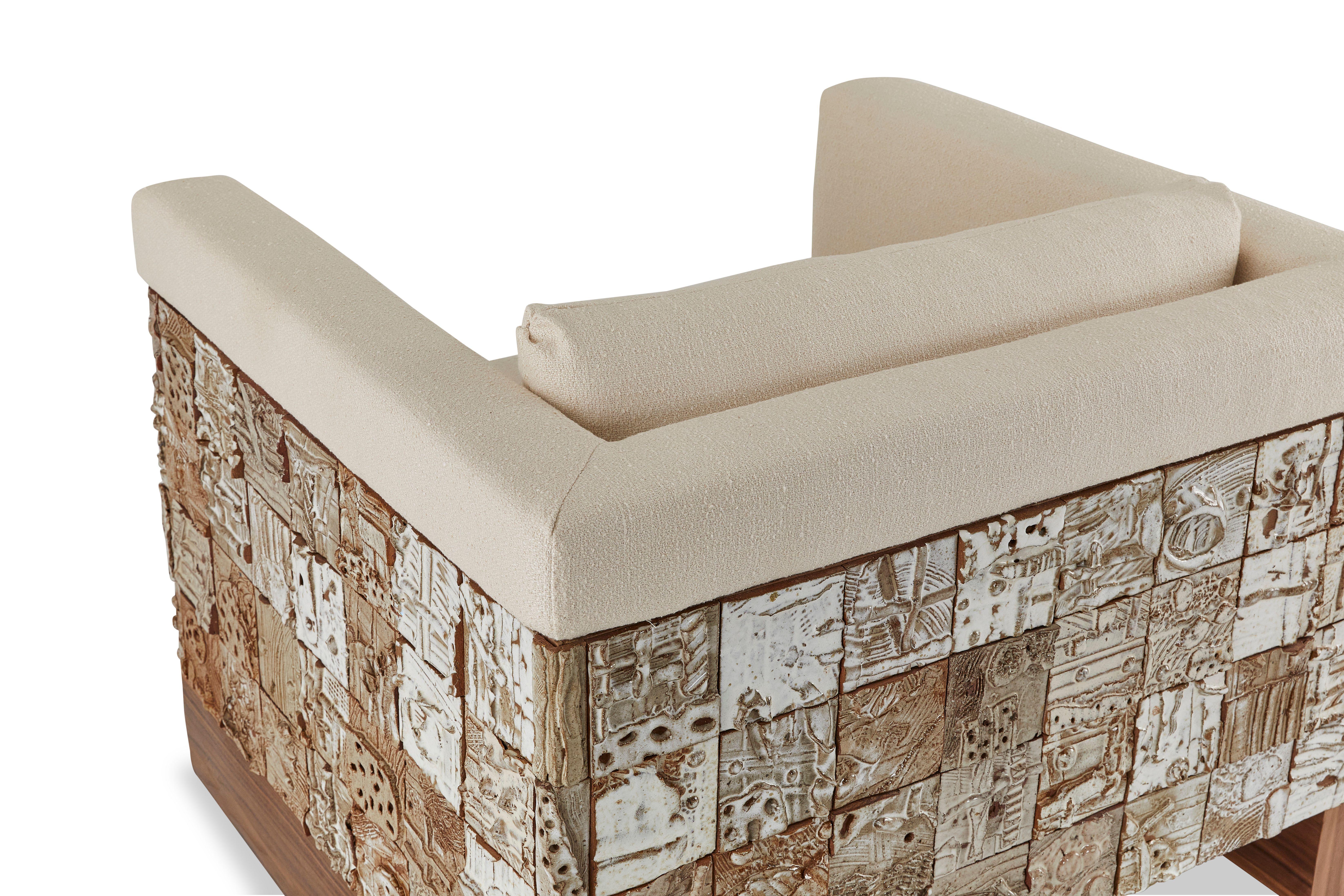 Ceramic Stellar Lounge Chair by Egg Designs