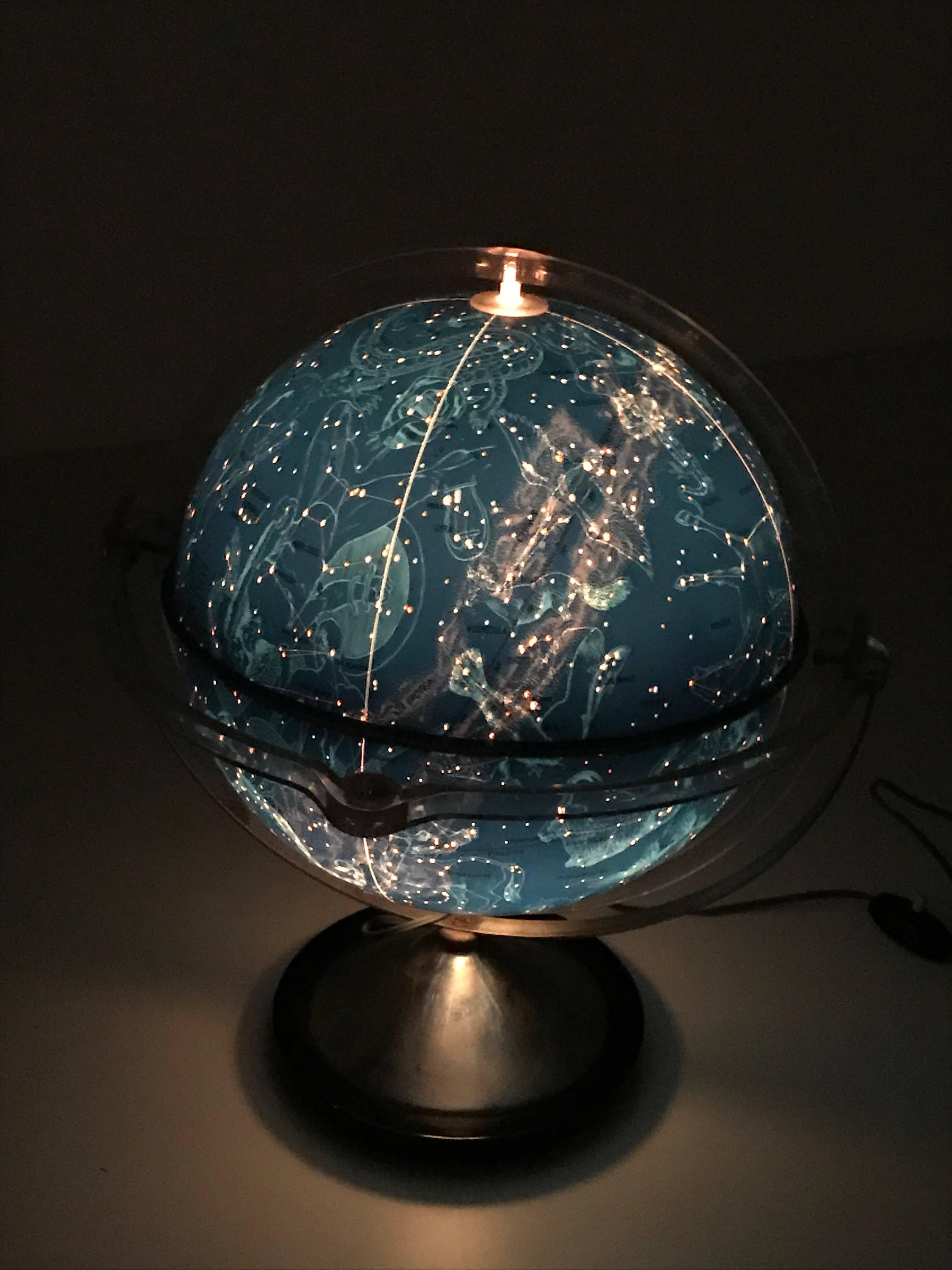 Stellar Luminous Globe, Astronomic, Constellation, Italy, 1960s 4
