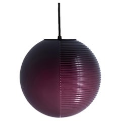 Lampe à suspension Stellar Medium en aubergine, couleur pommes de terre, par Pulpo