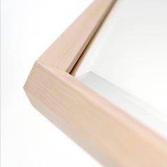 Stellar Mirror Octagonal Beveled Mirror Maple Frame