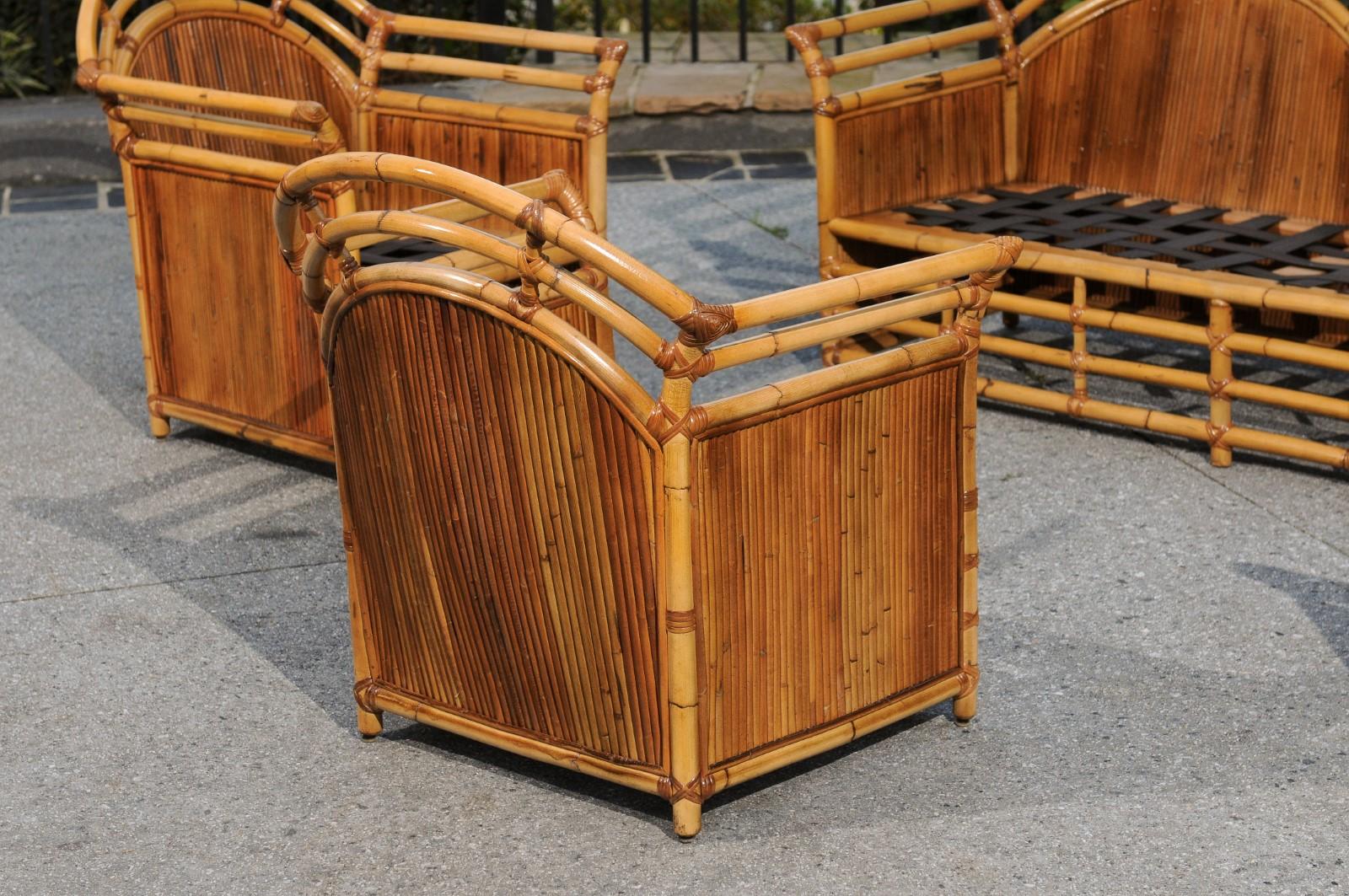 Organique Ensemble de sièges Manau Stellar restauré de 4 pièces par Henry Olko, vers 1980 en vente