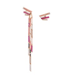 Stellar Ruby and Diamond Sand Fall Drop Earrings