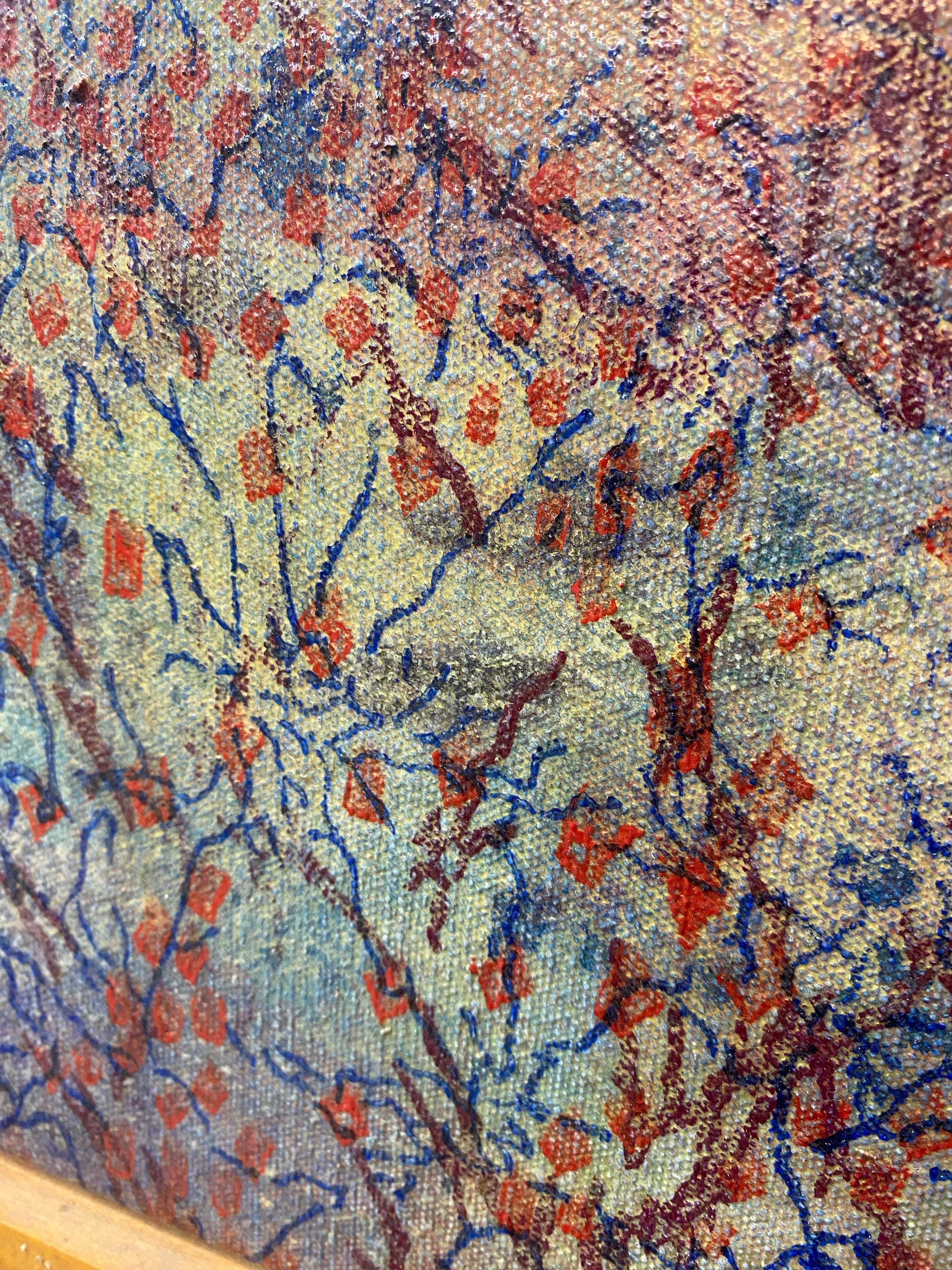 Web estelar Pintura abstracta postmoderna en venta 5