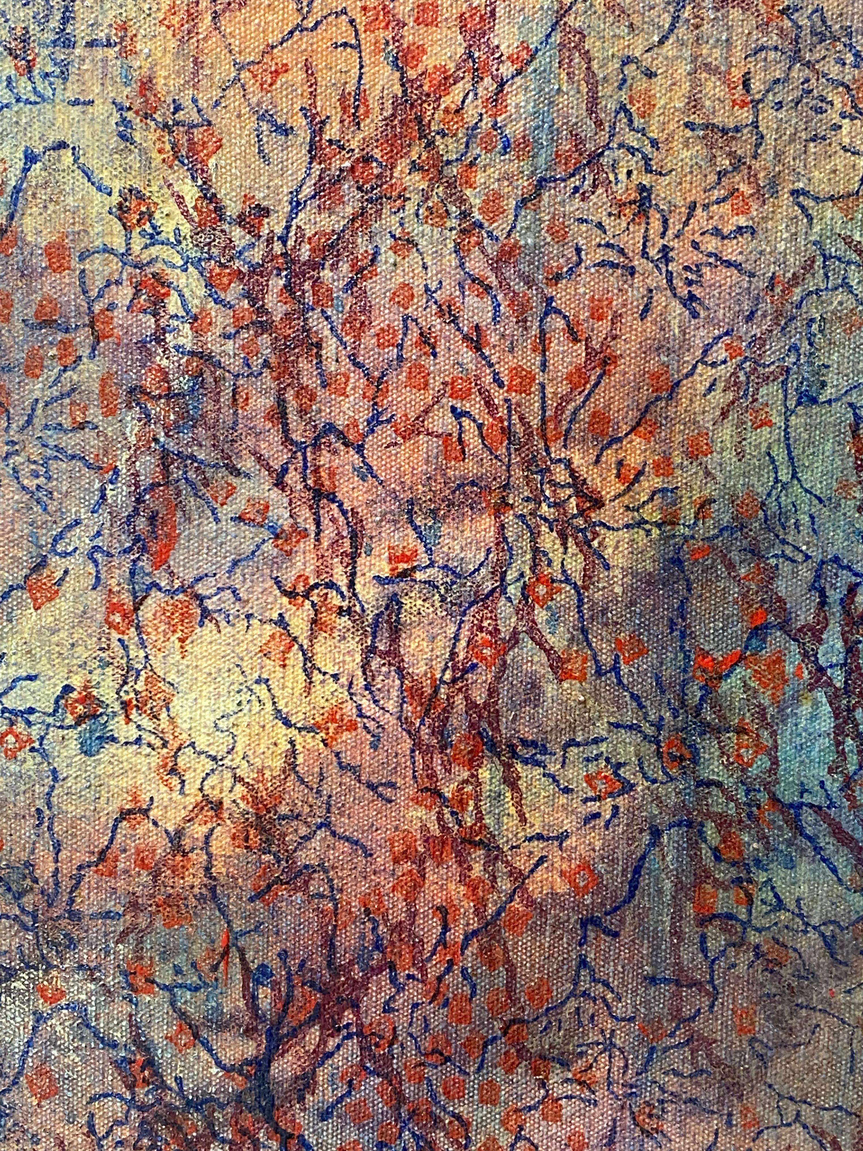Web estelar Pintura abstracta postmoderna en venta 1