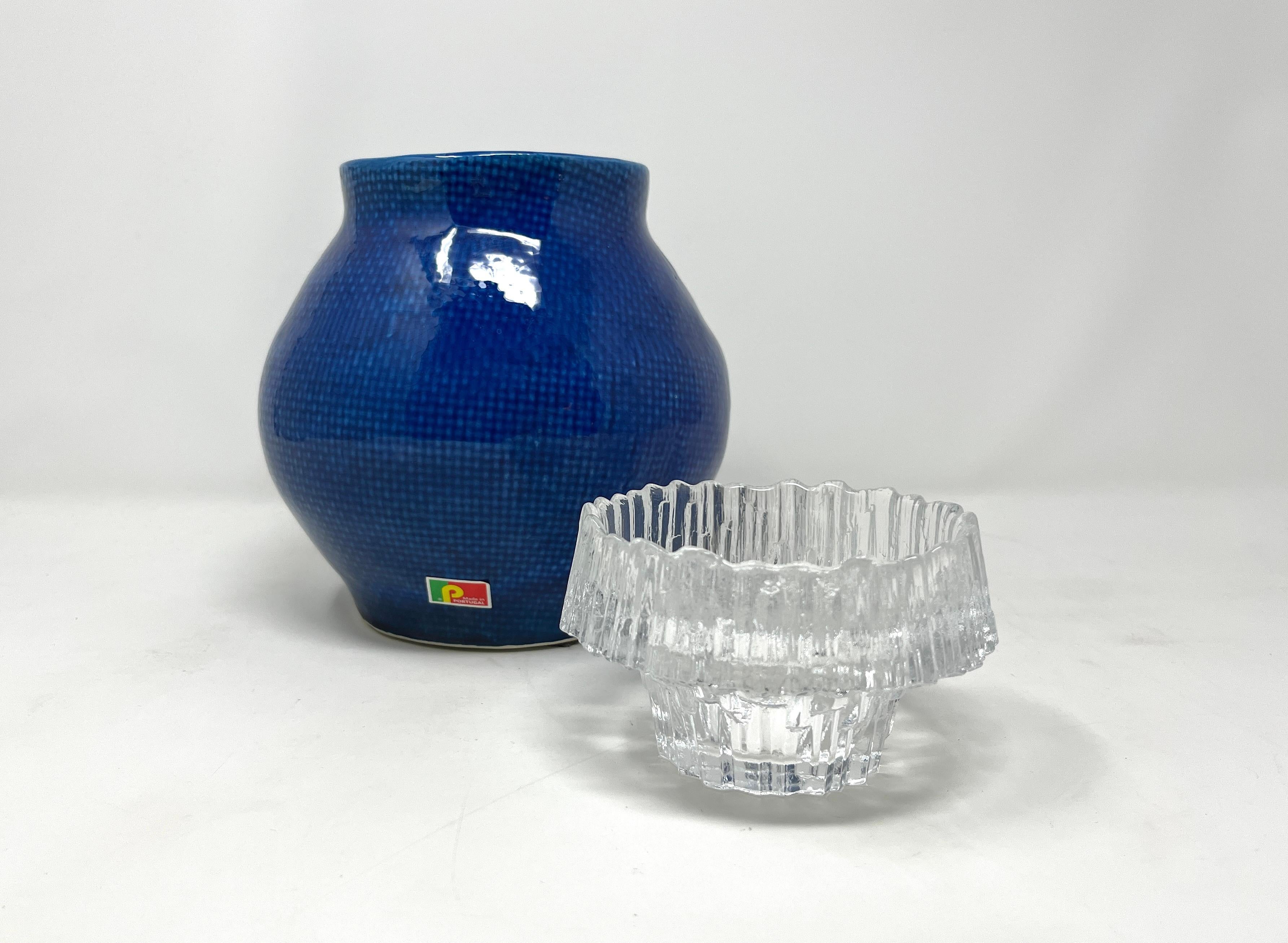 Vetro artistico Portacandele 'Stellaria' di Tapio Wirkkala per Iittala, anni '70 in vendita