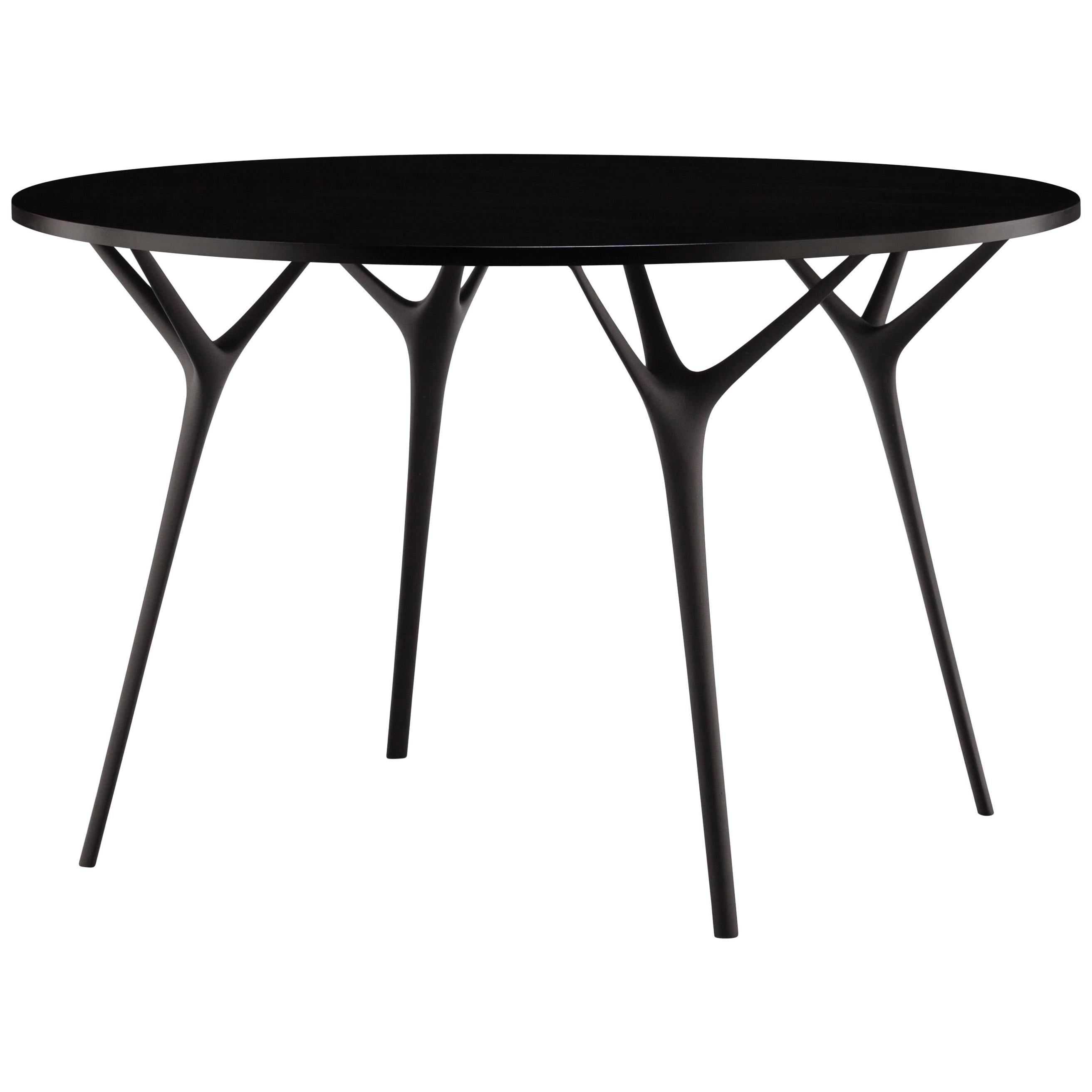 Stellarnova, Recycled Cast Aluminum Legs & Bamboo Dining Table by Made in Ratio