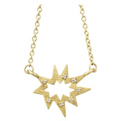 Stellina Nova Necklace with Diamonds