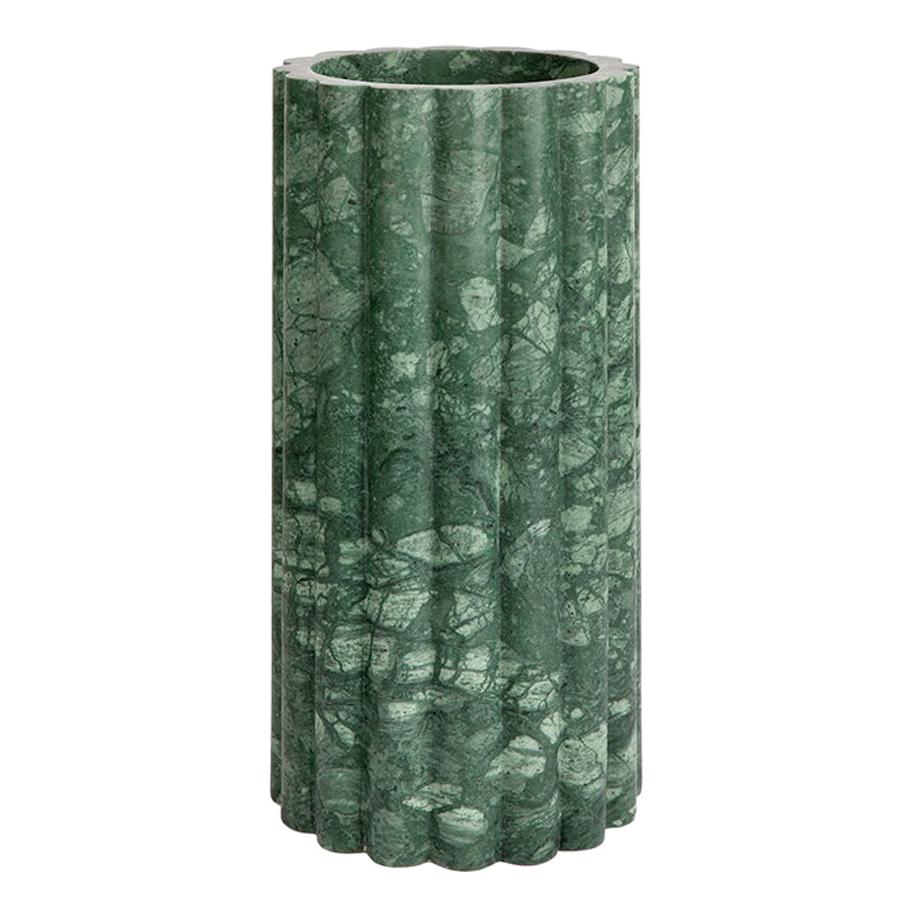 Vesta Medium Foresta Marble Vase by Greg Natale For Sale