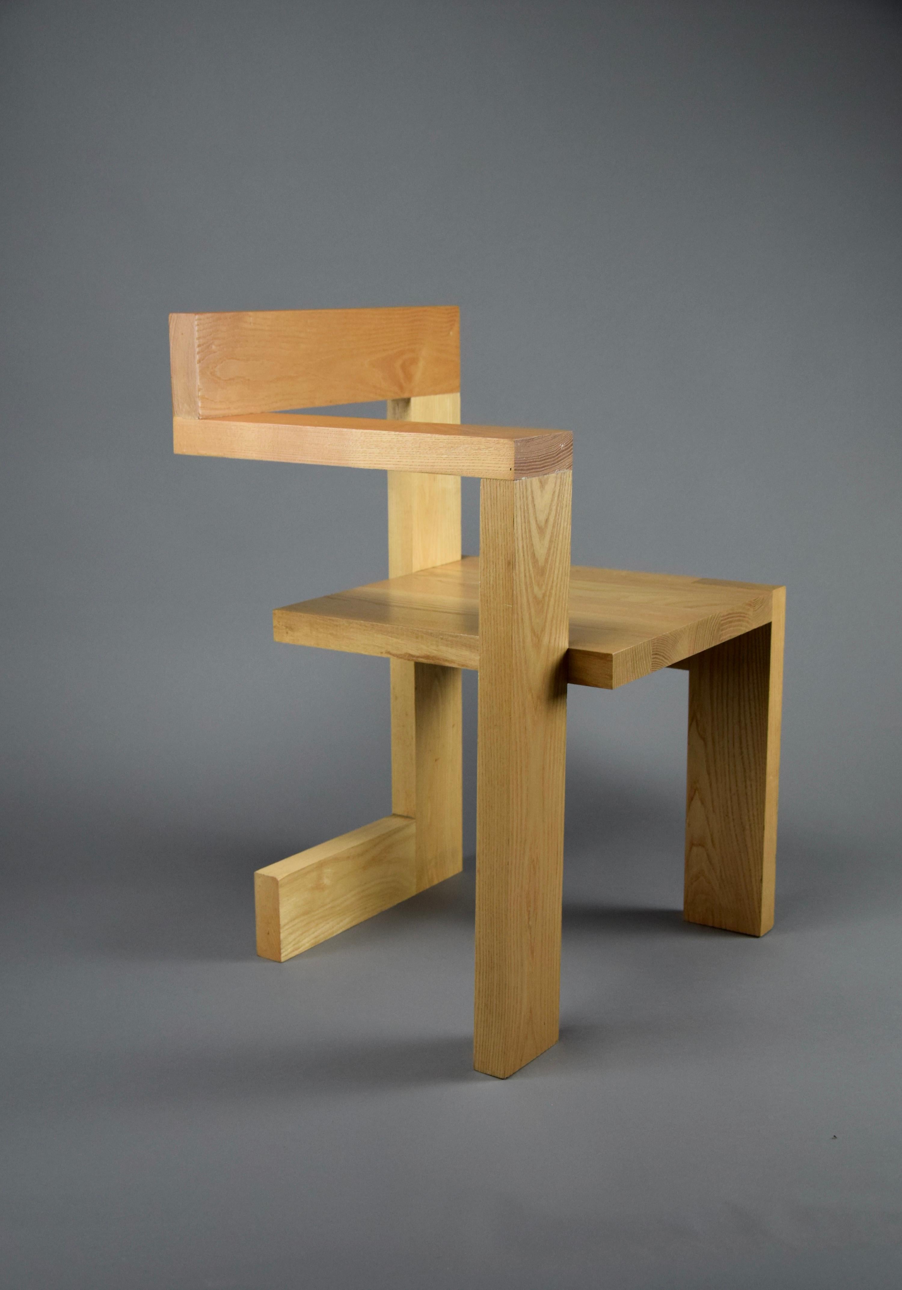 Steltman Chair after Gerrit Rietveld 1