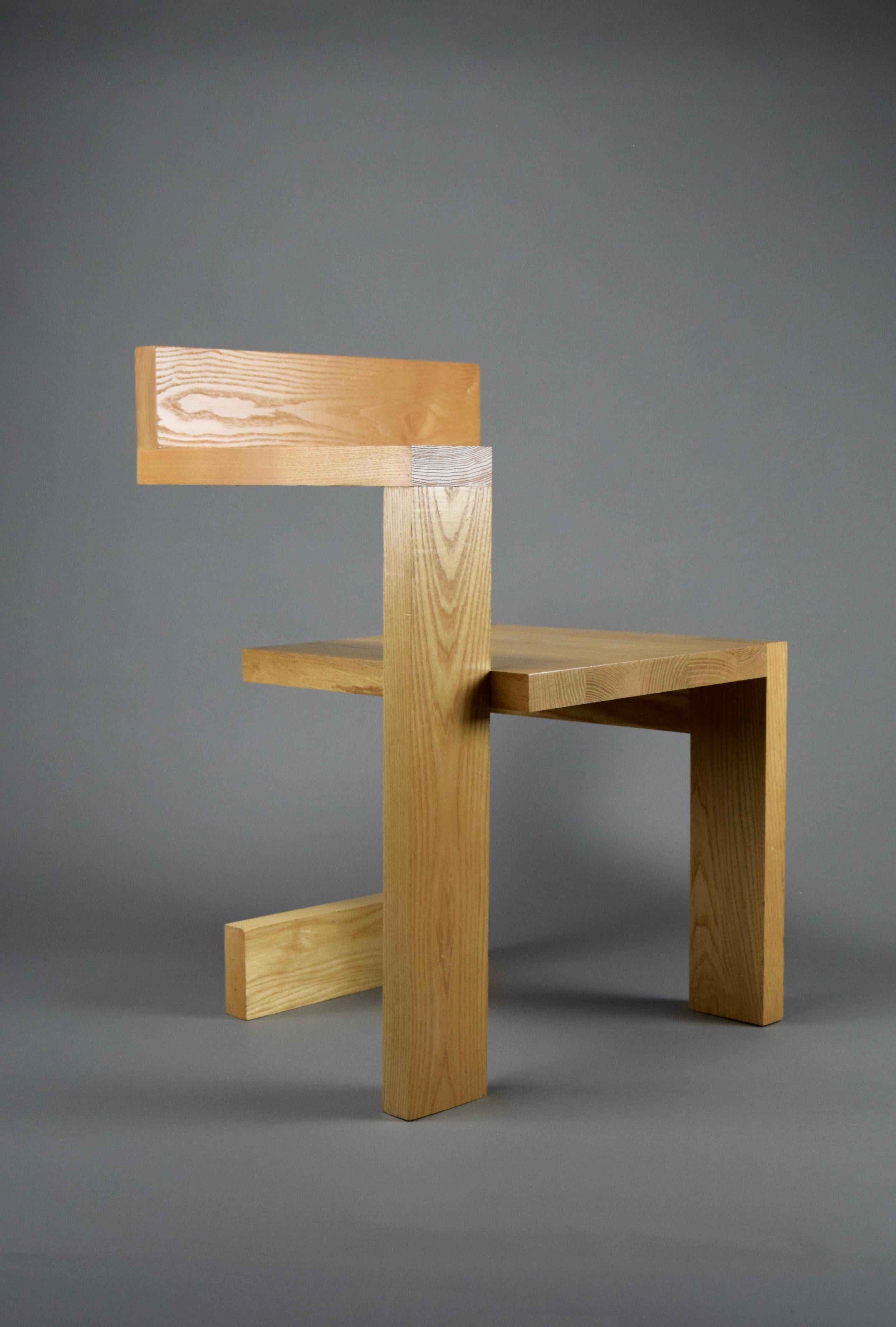 Late 20th Century Steltman Chair after Gerrit Rietveld