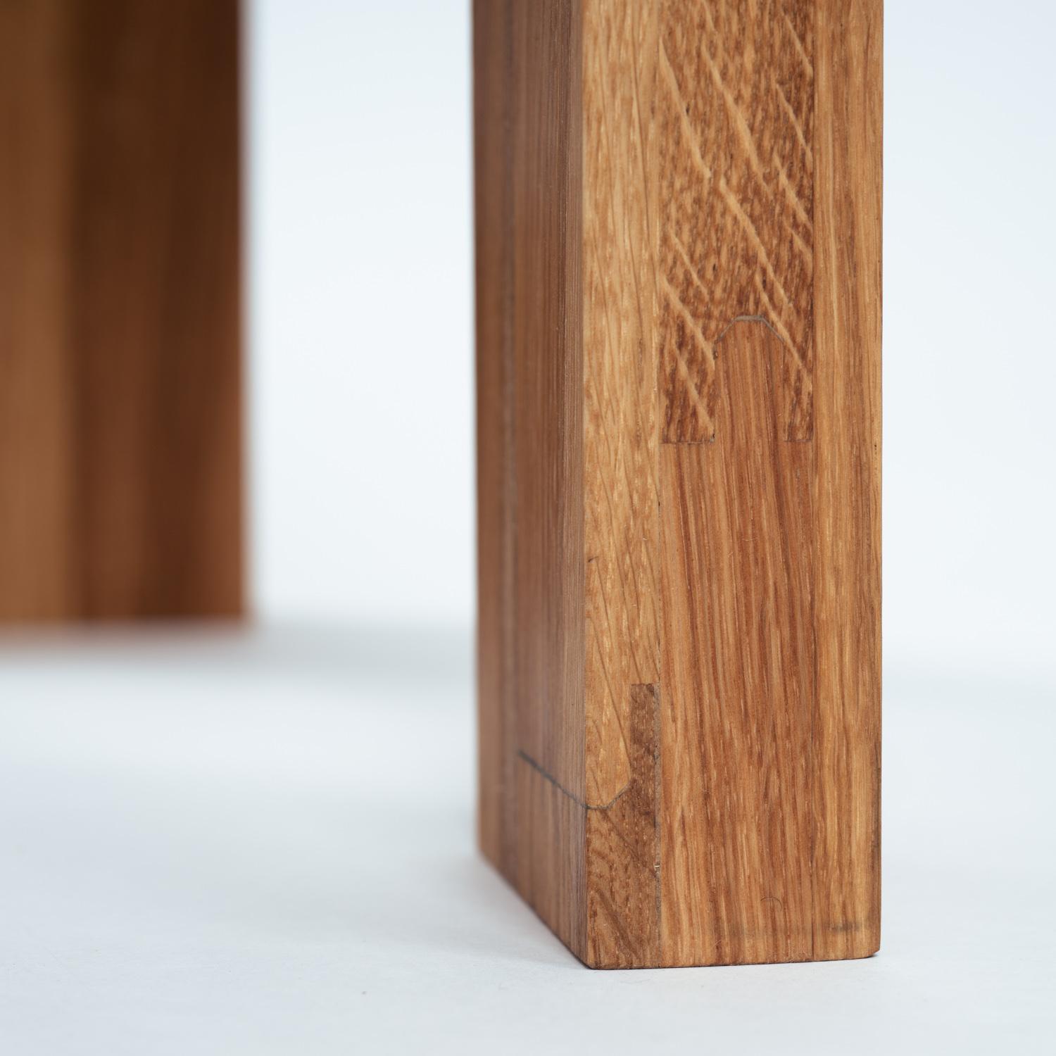 Steltman chair after Gerrit Rietveld in oak, left and right version, set of 2 7