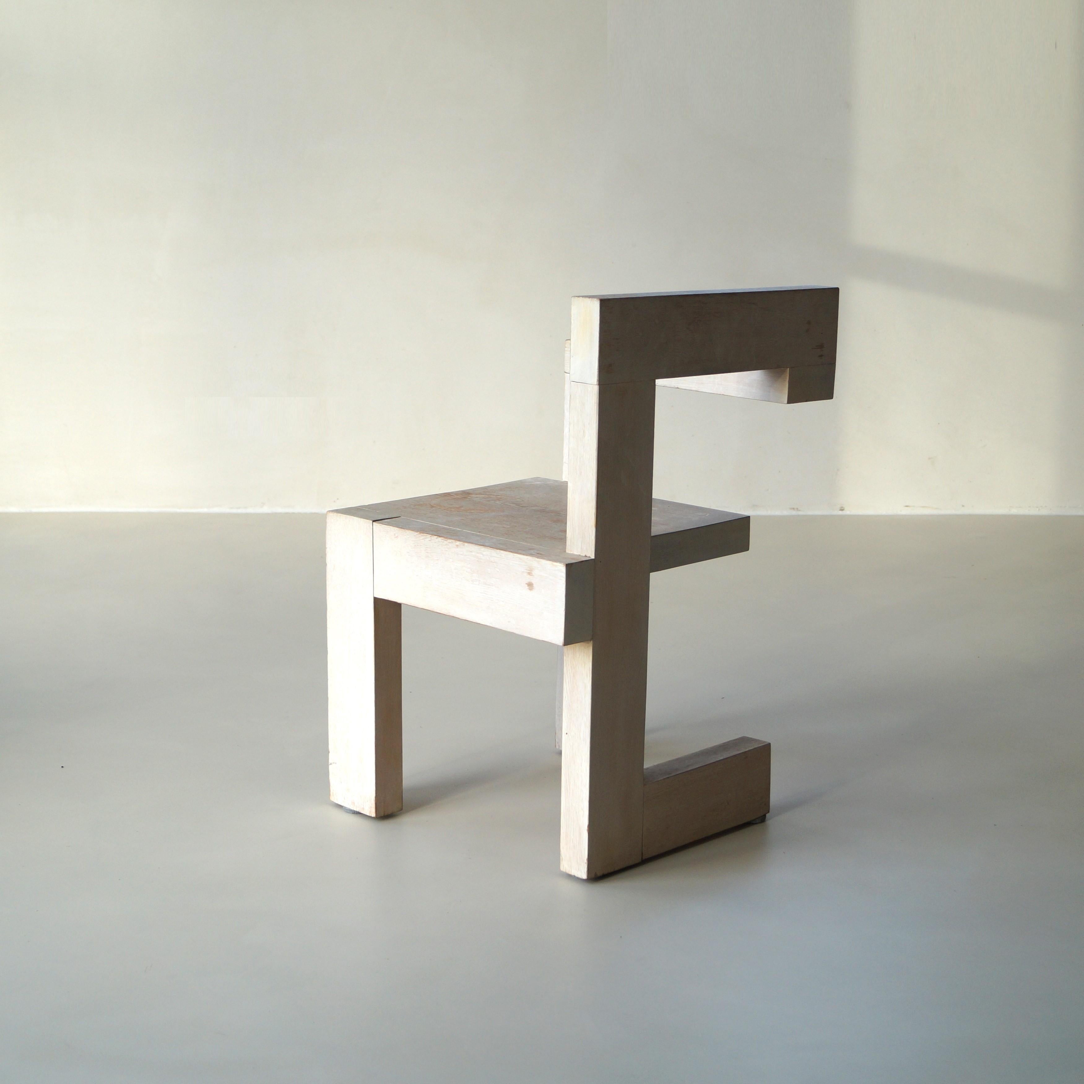Chaise Steltman de Gerrit Rietveld, double cachet G.A. van de Groenekan & Cassina en vente 10