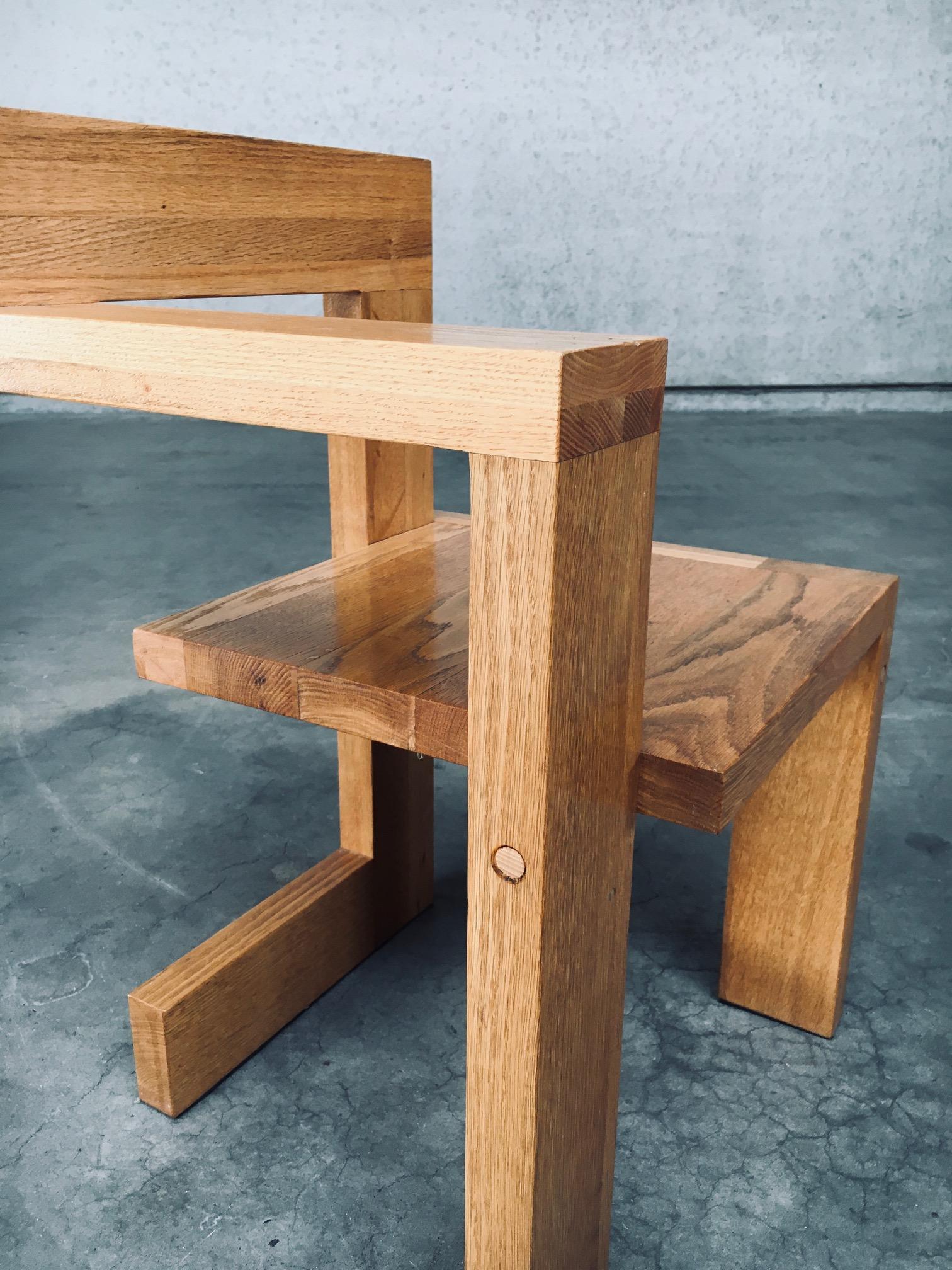 Dekonstruivister Designstuhl „STELTMAN“ nach Gerrit Rietveld im Angebot 9