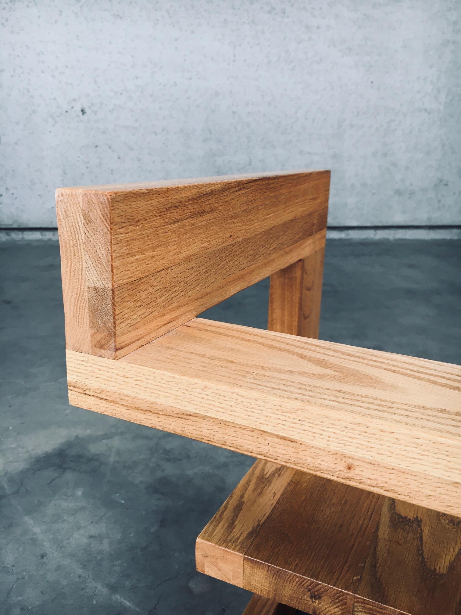 Chaise de design déconstruitisteSTELTMAN d'après Gerrit Rietveld en vente 9