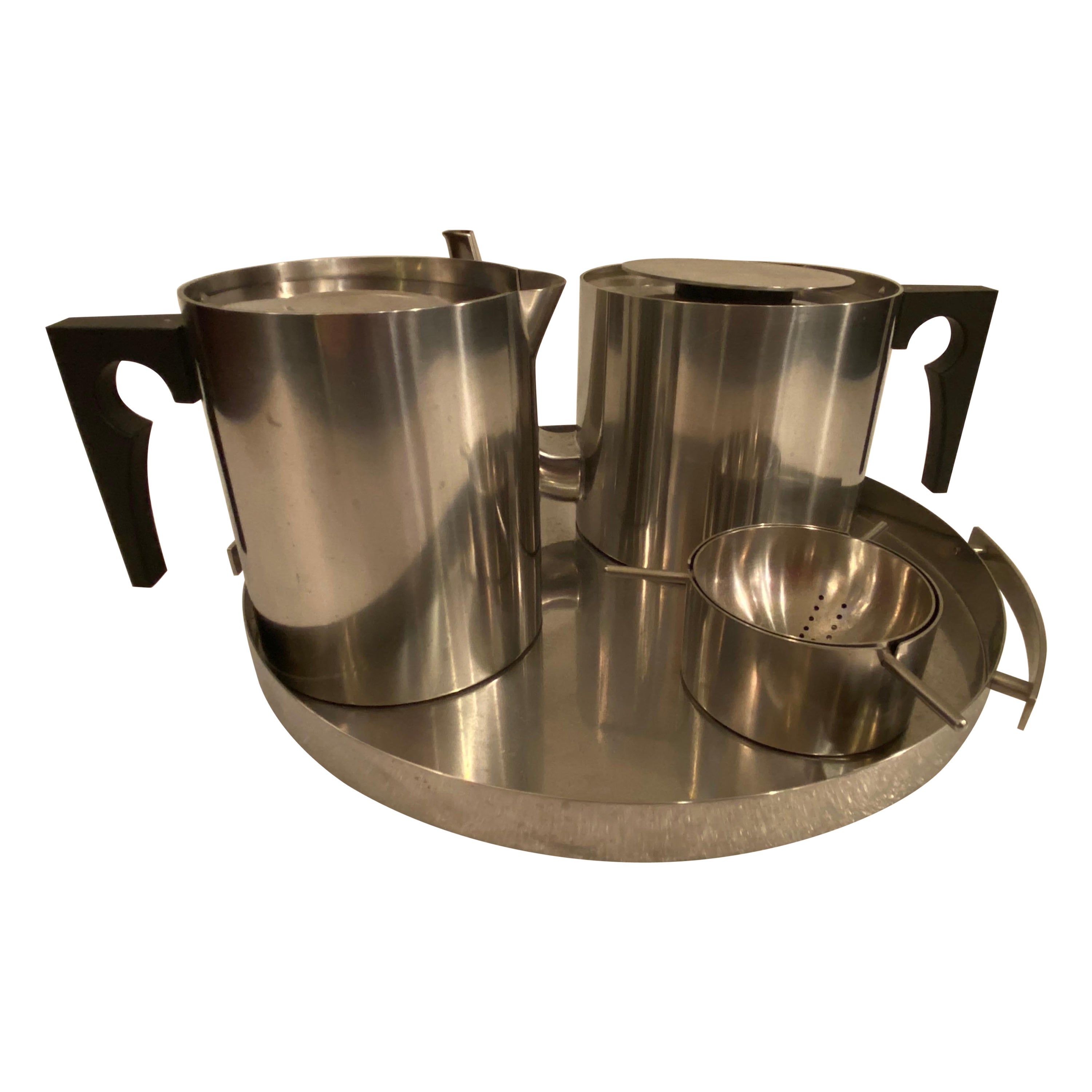 Ensemble pichet à eau chaude et théière Stelton édition anniversaire