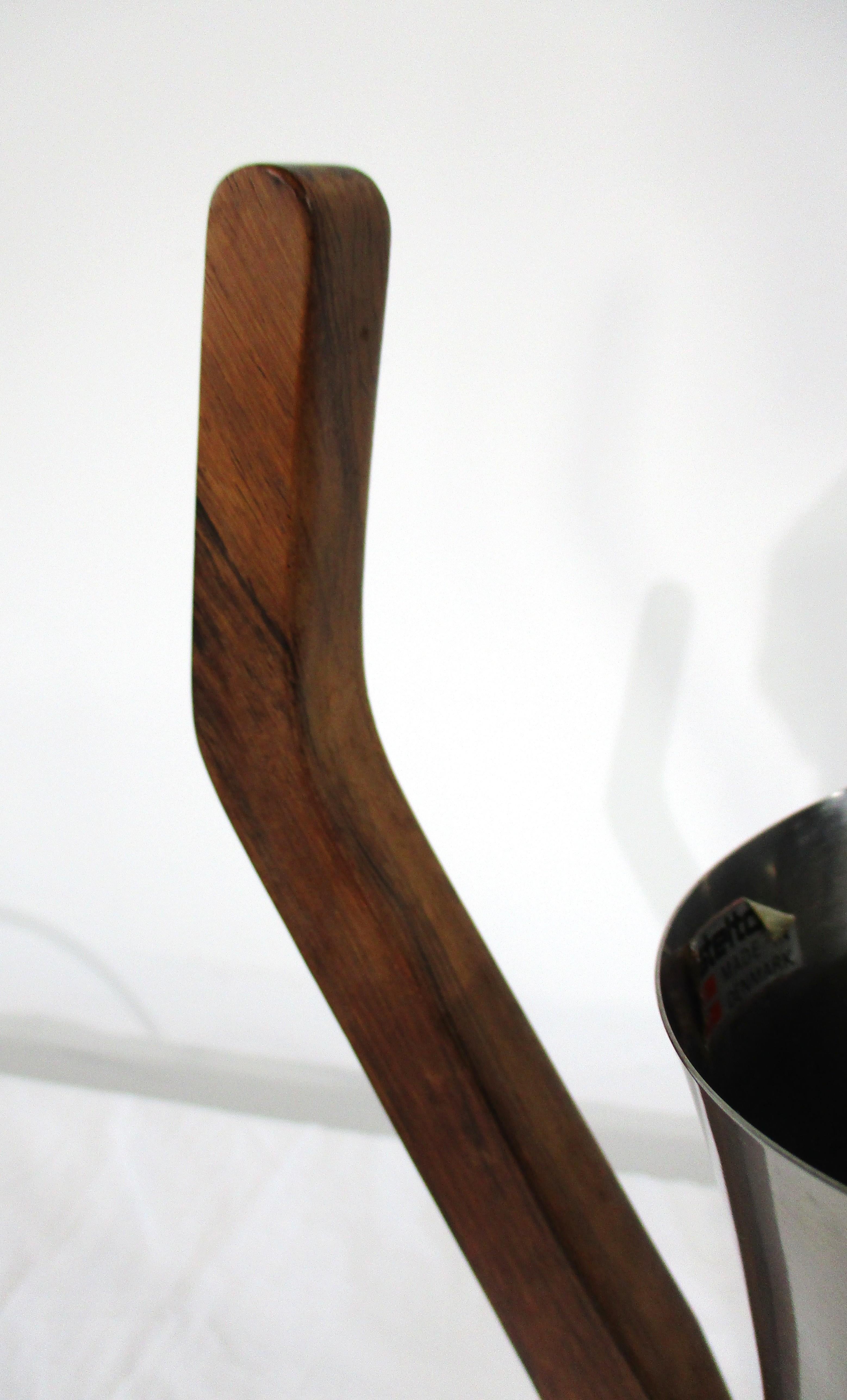 Stelton Arne Jacobsen Martini pitcher in Stainless Rosewood Denmark For Sale 1