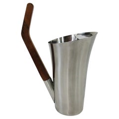 Stelton Arne Jacobsen Martini pitcher in Stainless Rosewood Denmark