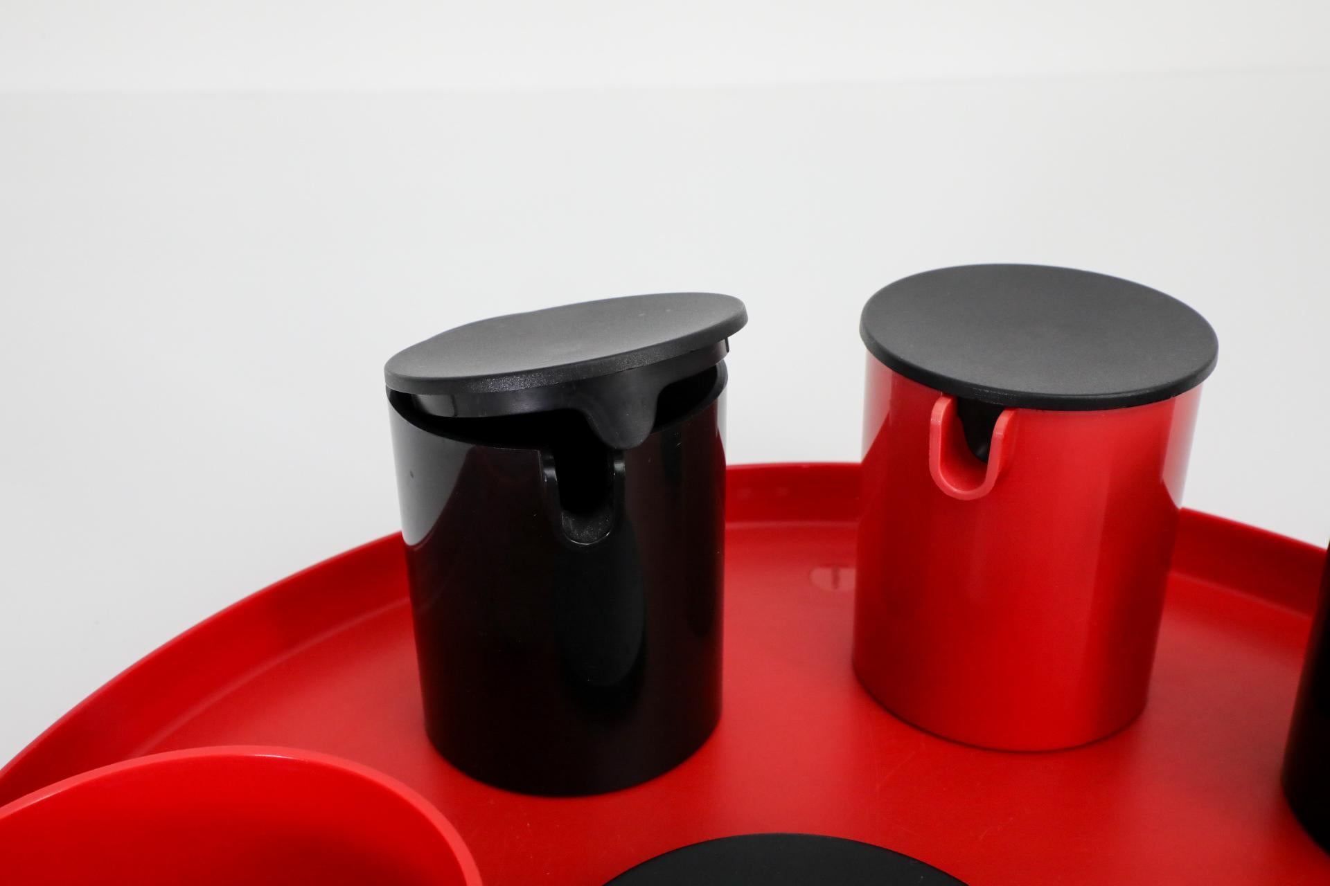 Stelton Serving Tray and Service Set by Erik Magnussen, Denmark, 1970s For Sale 6