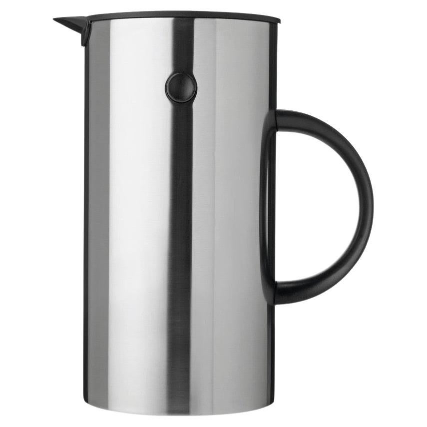 Jarra de vacío Stelton EM77 de Erik Magnussen en acero inoxidable