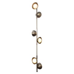 Stem 6 Brass Dome Pendant Lamp by Lamp Shaper