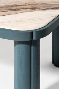Stem Carpanese Home Italia Wooden Marble Table