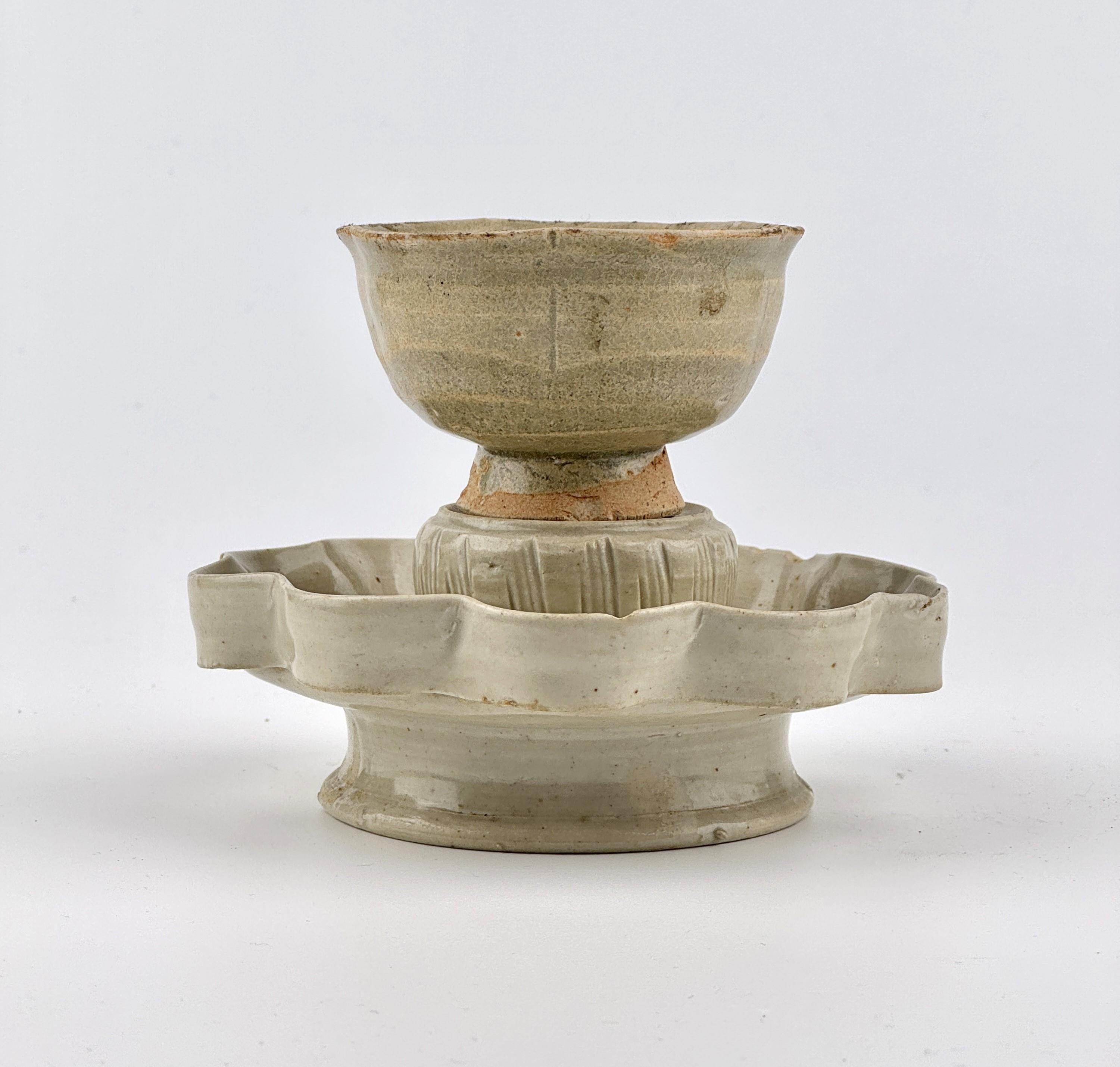 Stem Cup and Stand, Song Dynasty(960~1279) For Sale 2