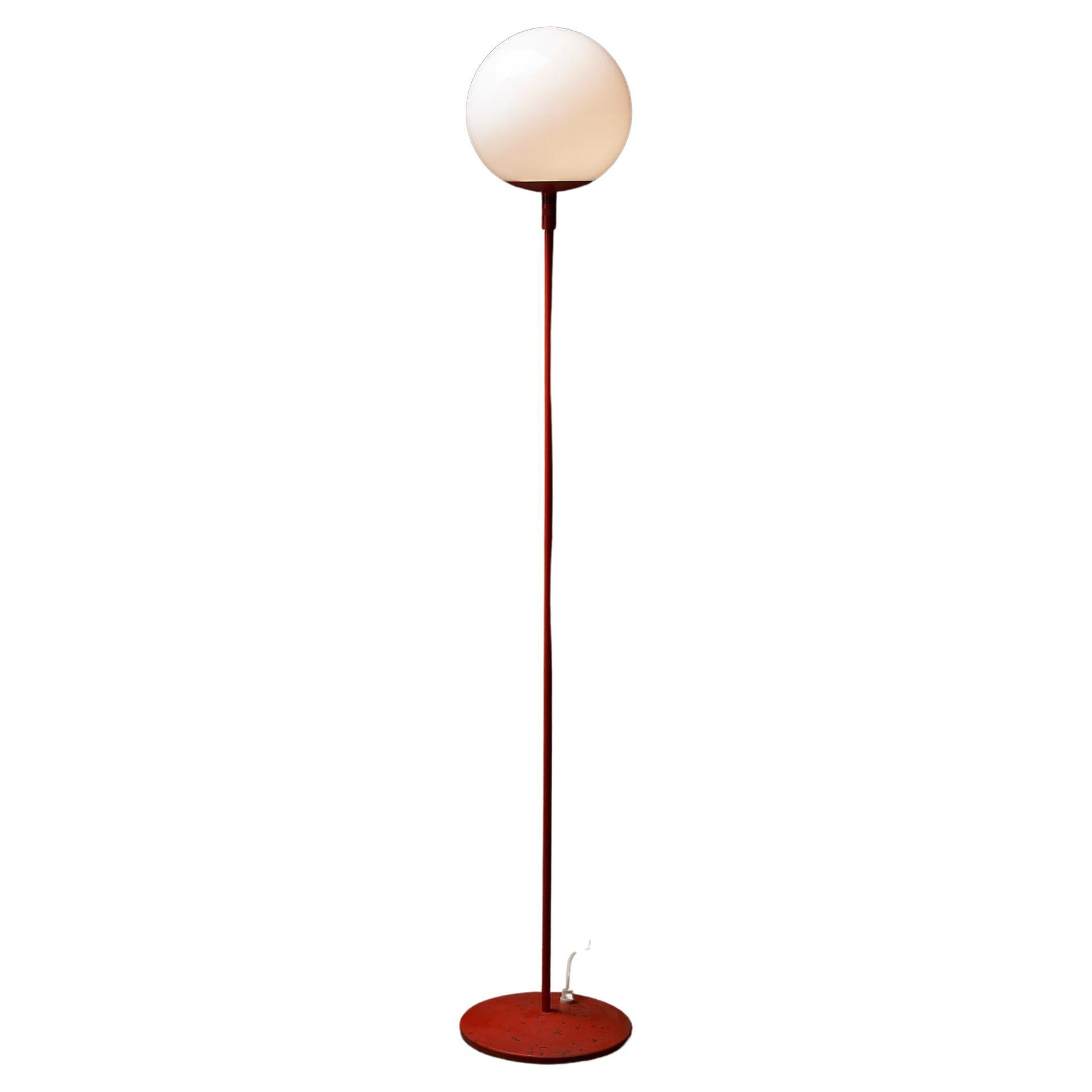 Stem Floor Lamp With Glass Sphere BAG Turgi For Sale