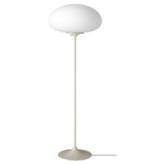 Stemlite Floor Lamp, H110, Frosted Glass, Pebble Grey