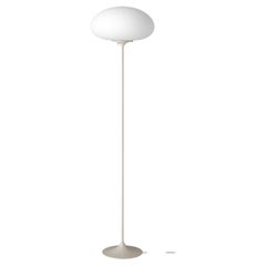 Stemlite Floor Lamp, H150, Frosted Glass, Pebble Grey