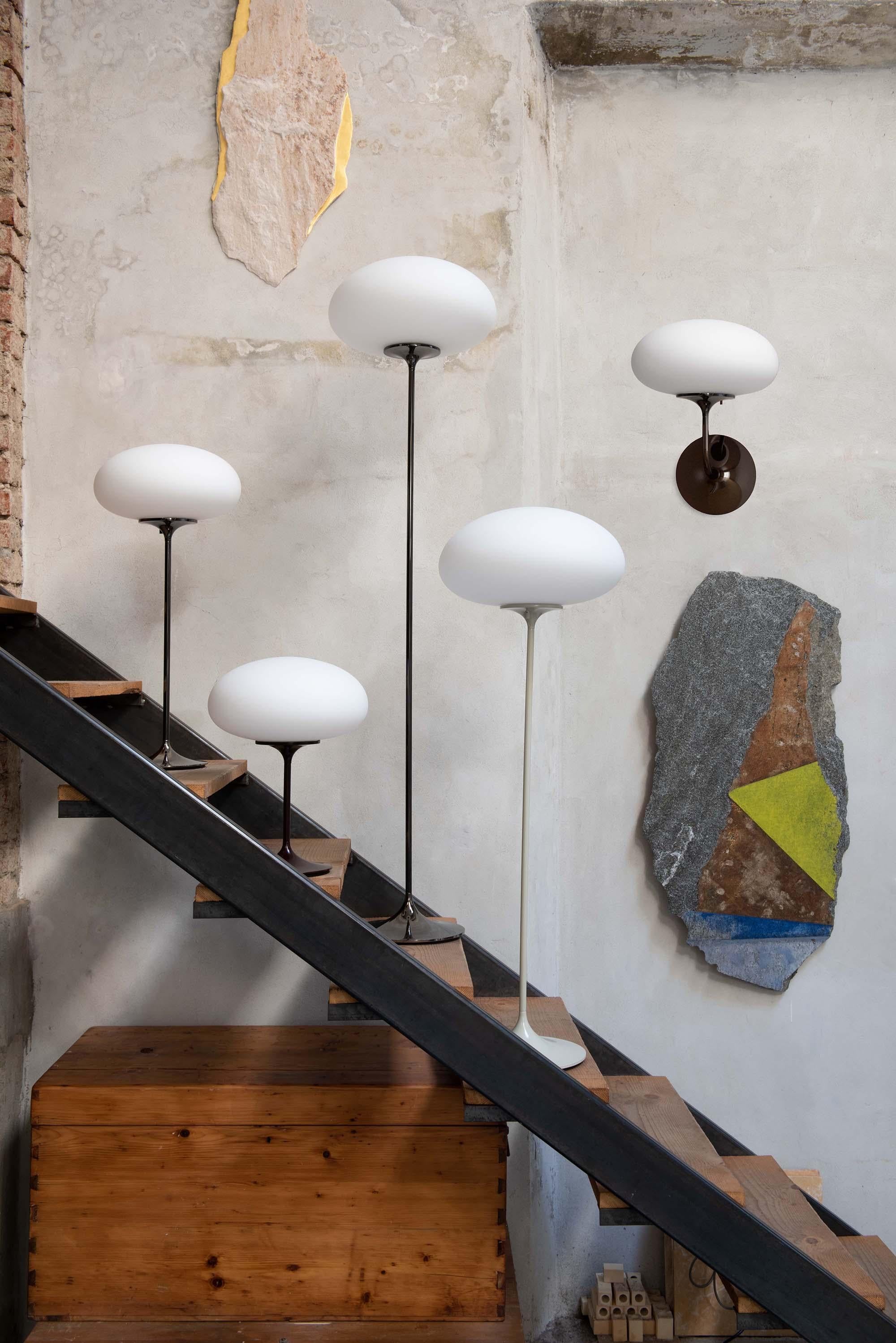 Contemporary Stemlite Pendant by Bill Curry for Gubi in Pebble Gray For Sale