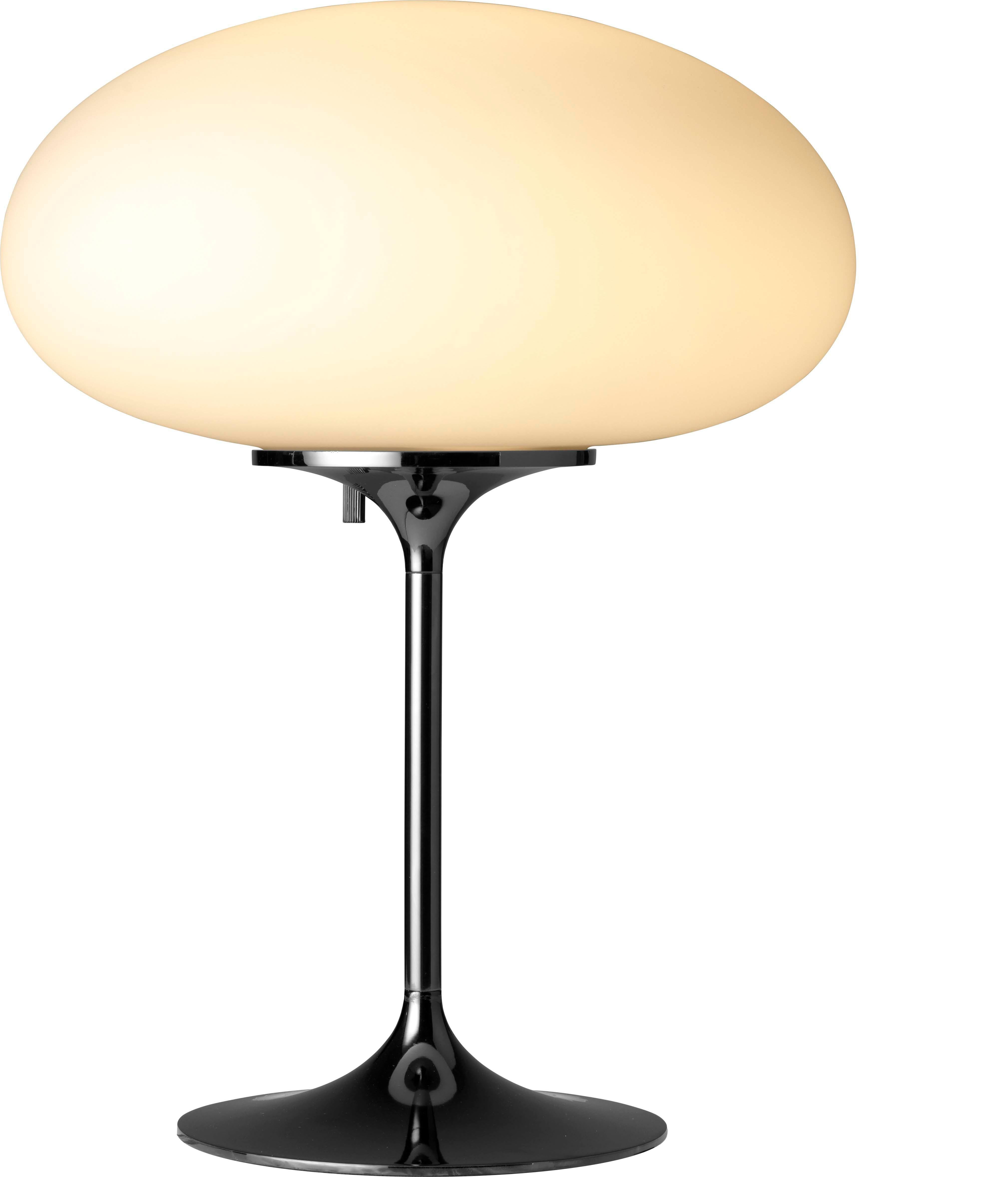 Stemlite Table Lamp by Bill Curry for GUBI in Black Chrome For Sale 3