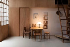 'Stemlite' Table Lamp by Bill Curry for GUBI in Black Chrome