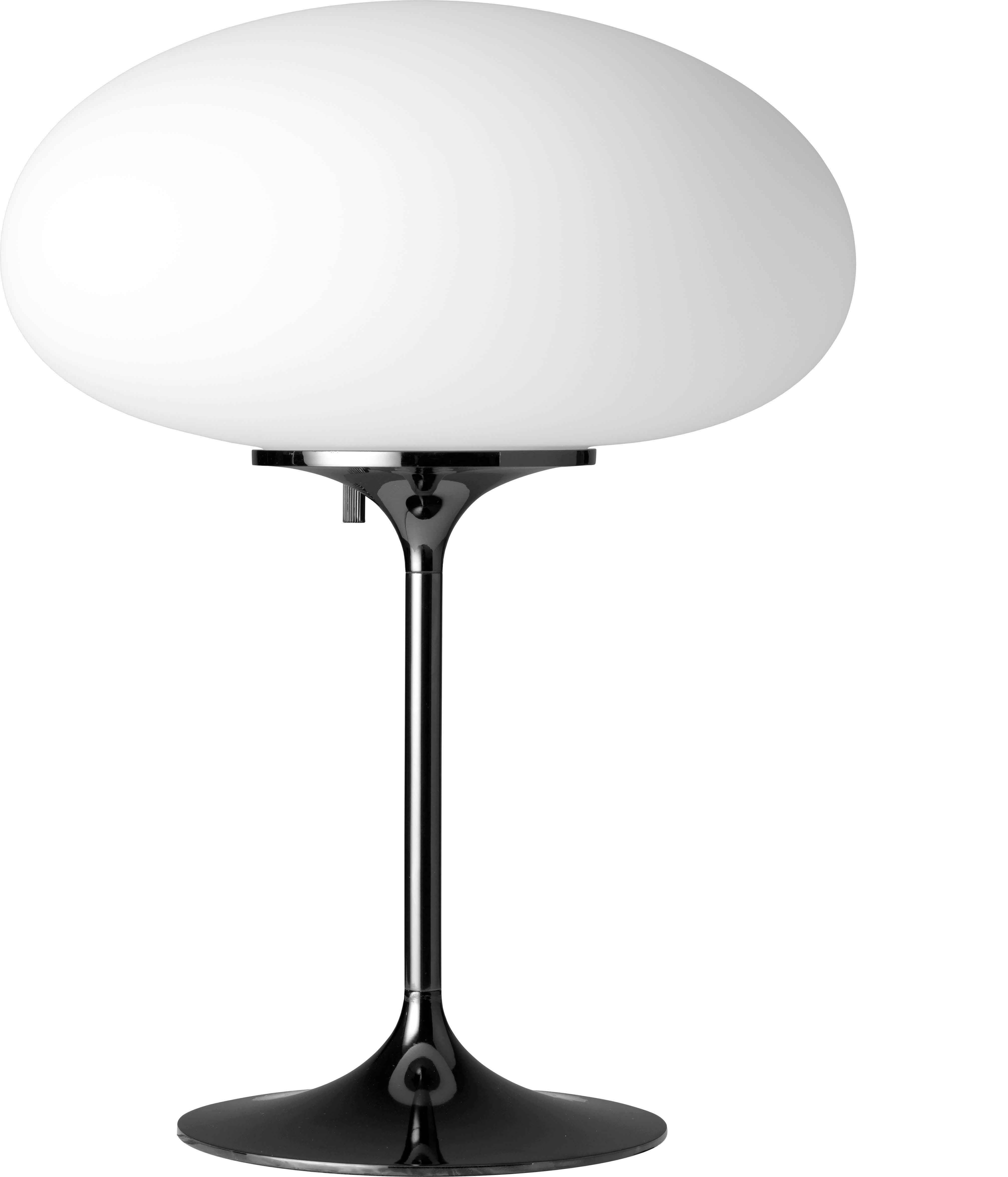 Stemlite Table Lamp by Bill Curry for GUBI in Black Chrome For Sale 2