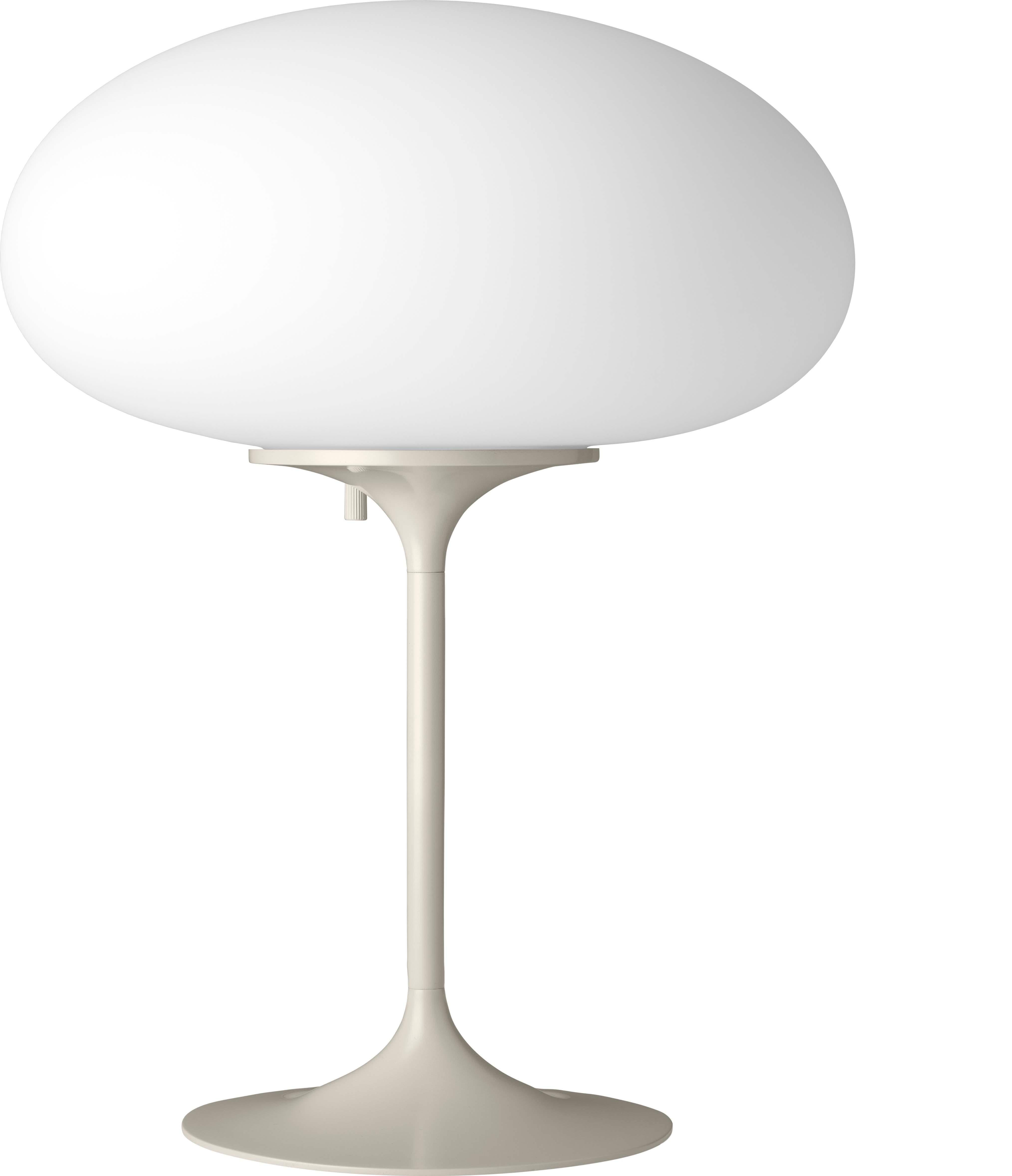 Stemlite Table Lamp by Bill Curry for GUBI in Pebble Gray For Sale 2