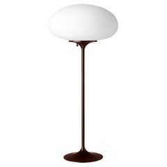 Stemlite Table Lamp, H70, Frosted Glass, Black Red