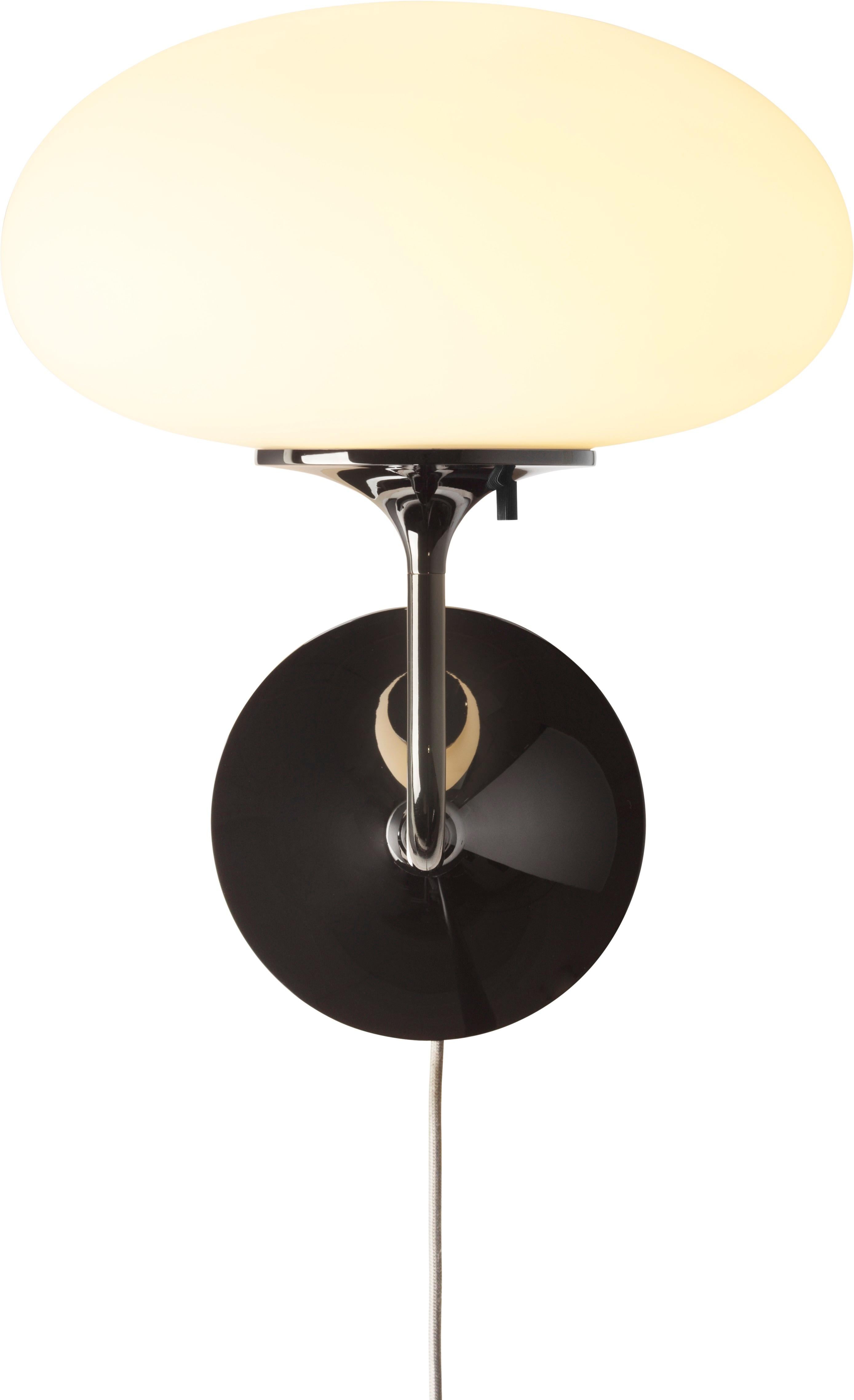 Stemlite Wall Lamp by Bill Curry for GUBI in Black Chrome For Sale 3