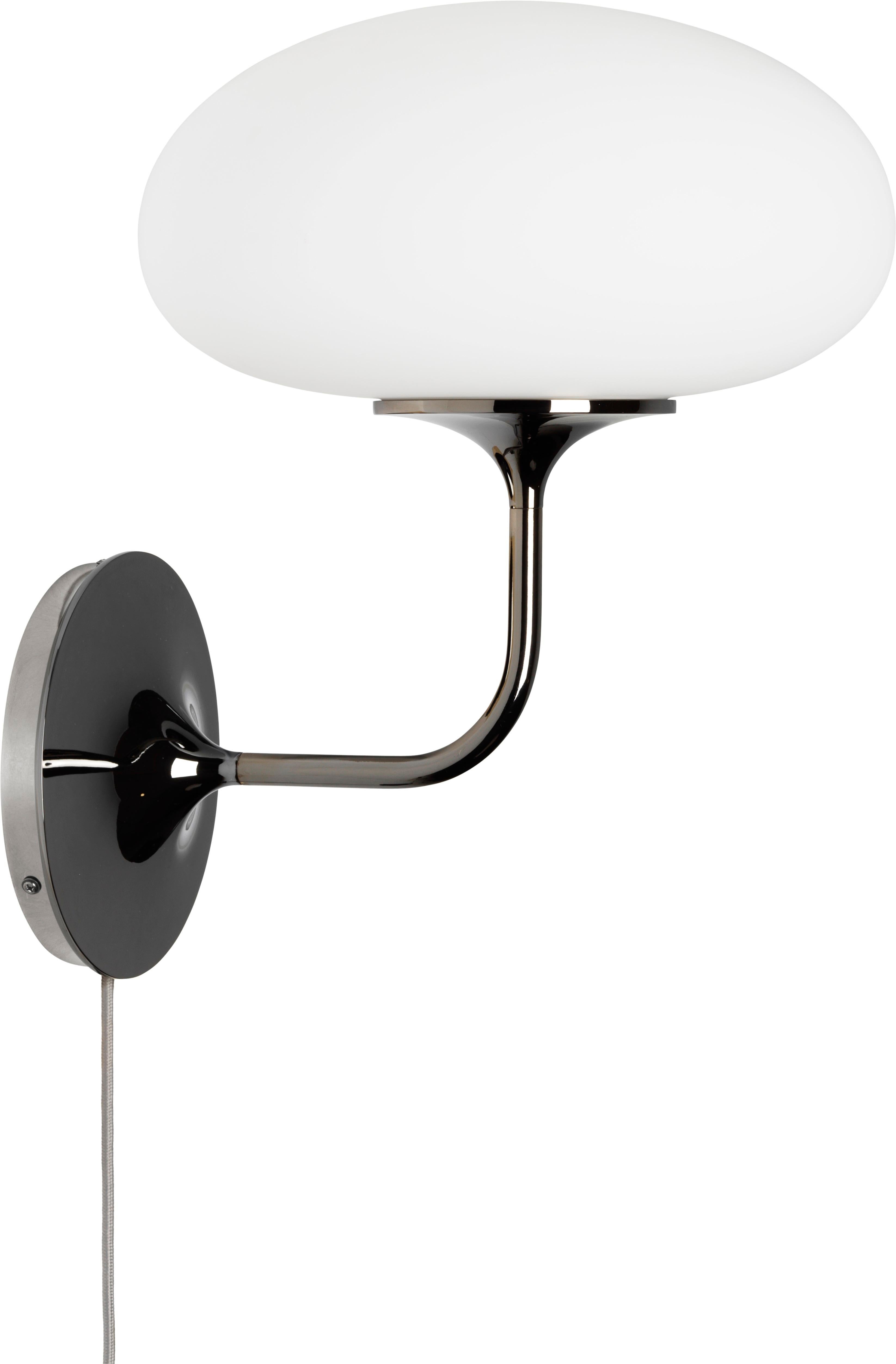 Stemlite Wall Lamp by Bill Curry for GUBI in Black Chrome For Sale 4